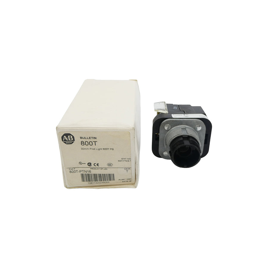 ALLEN BRADLEY 800T-PTN16 SER. T 120VAC (AS PICTURED) (WH) NSMP