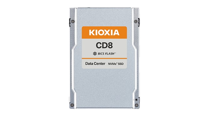 Kioxia CD8-V 1.6TB U.2 NVMe 2.5" Solid State Drive