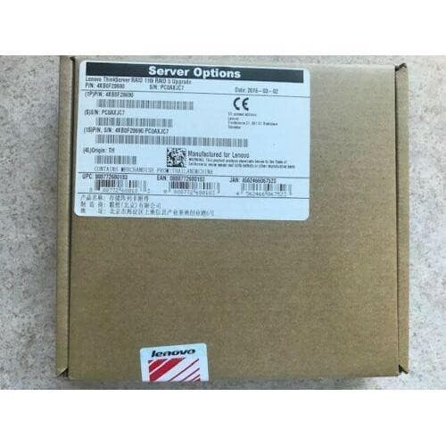 Lenovo ThinkServer 110i RAID 5 Upgrade RAID controller upgrade key 4XB0F28690-FoxTI