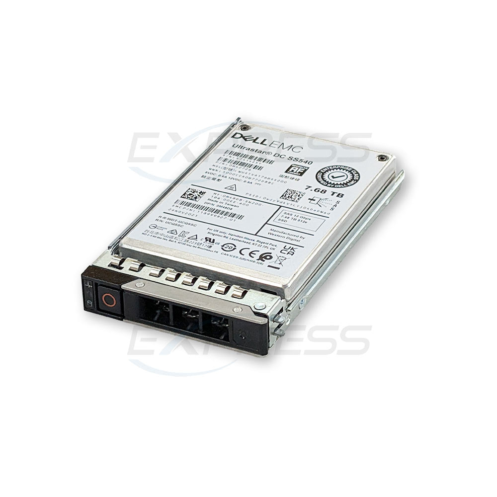 M48D8 - 2.5" 7.68TB SAS 12Gbps 512K RI SSD (118999827-01) | Refurbished EMC
