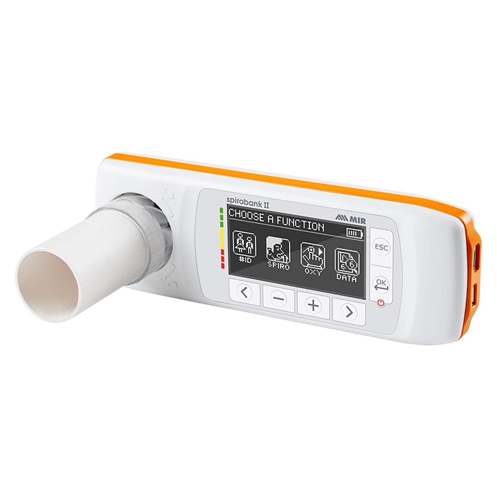 Spirobank II Handheld Spirometer, Smart BLE w/ Bluetooth