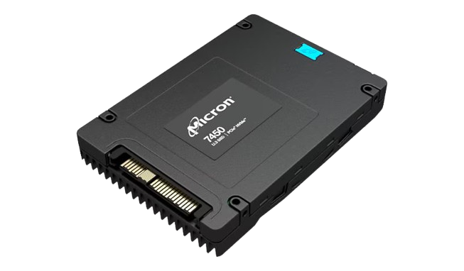 Micron 7450 Pro 7.68TB U.3 NVMe 2.5" Solid State Drive