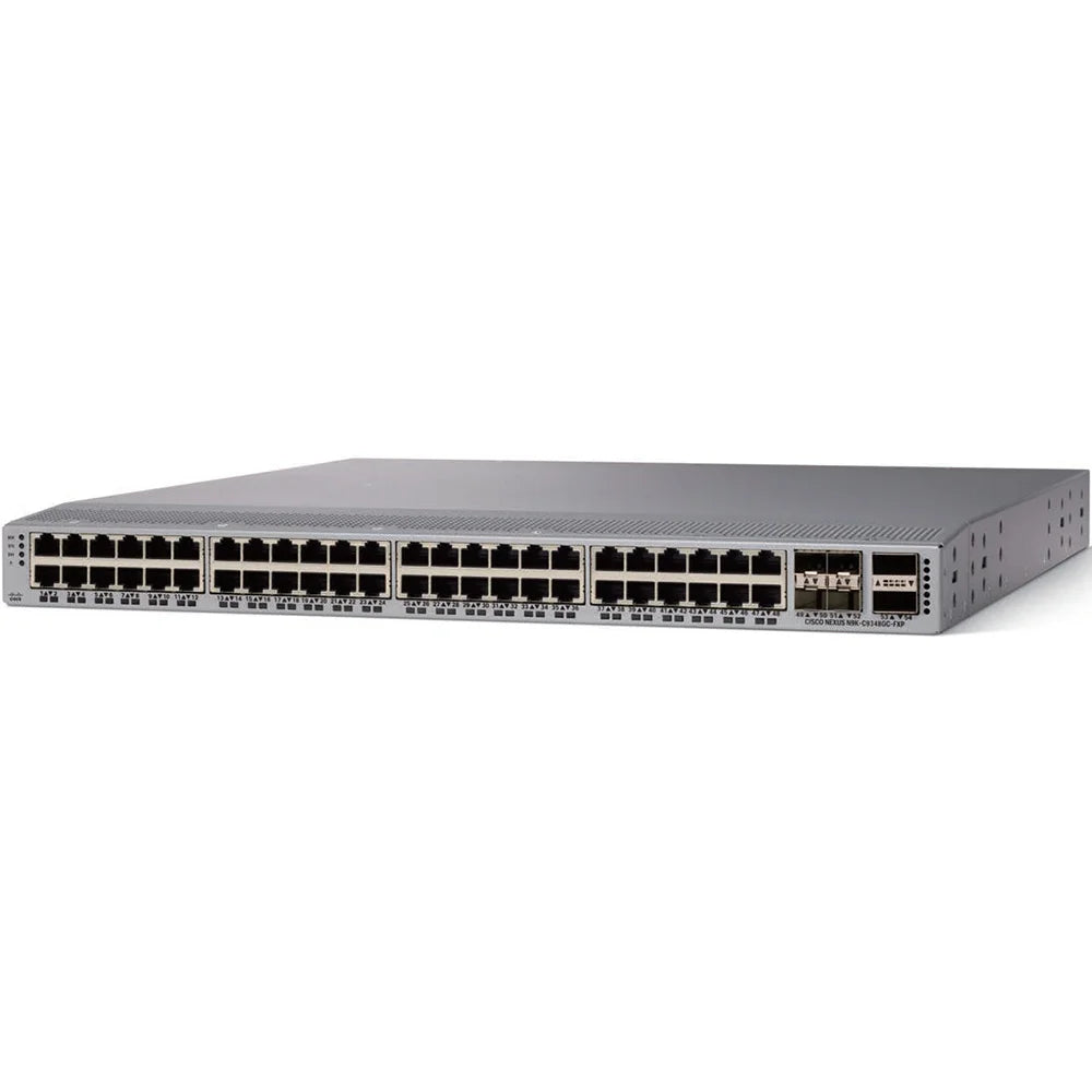 Cisco Nexus 9300-FX Series 48x RJ-45 4x SFP28 2x QSFP28 Switch (N9K-C9348GC-FXP