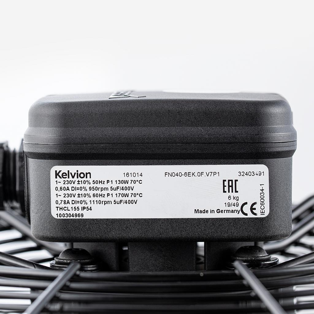 FN040-6EK.0F.V7P1 ZIEHL-ABEGG Axial Fan 0.13kW 230V 0.6A 950rpm