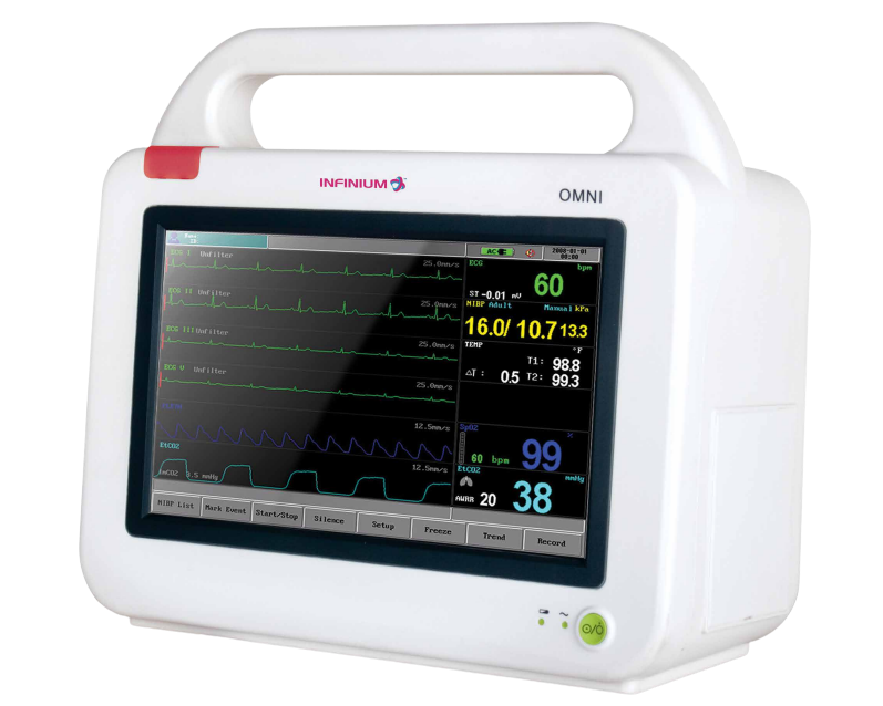 Infinium OMNI Portable Patient Monitor (10-inch Display