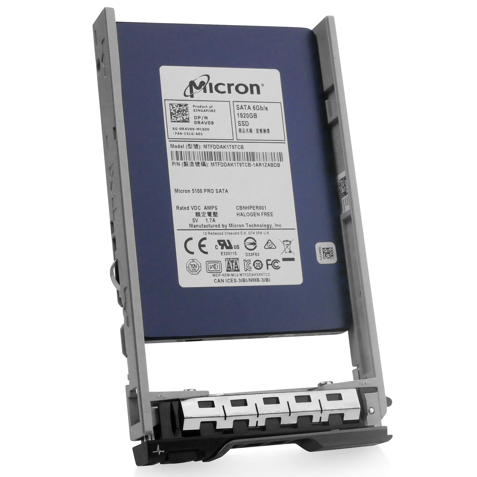 Dell G13 0R4V09 1.92TB SATA 6Gb/s 3D TLC 2.5in Solid State Drive