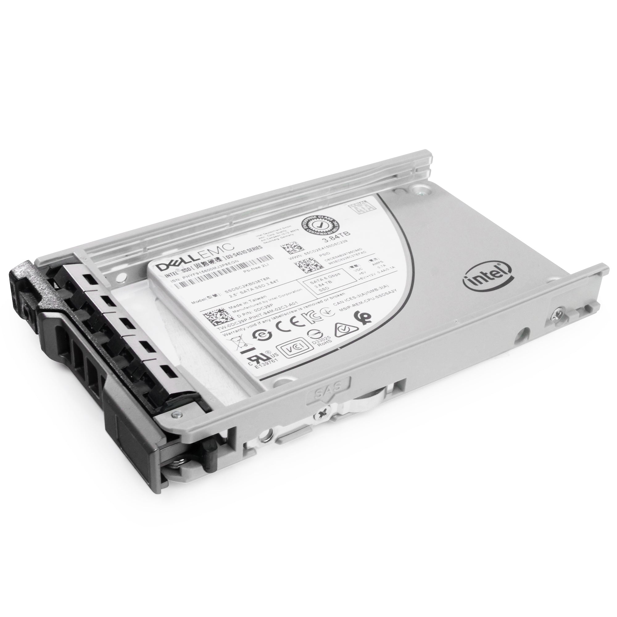 Dell G13 0DC29P 3.84TB SATA 6Gb/s 3D TLC 2.5in Refurbished SSD