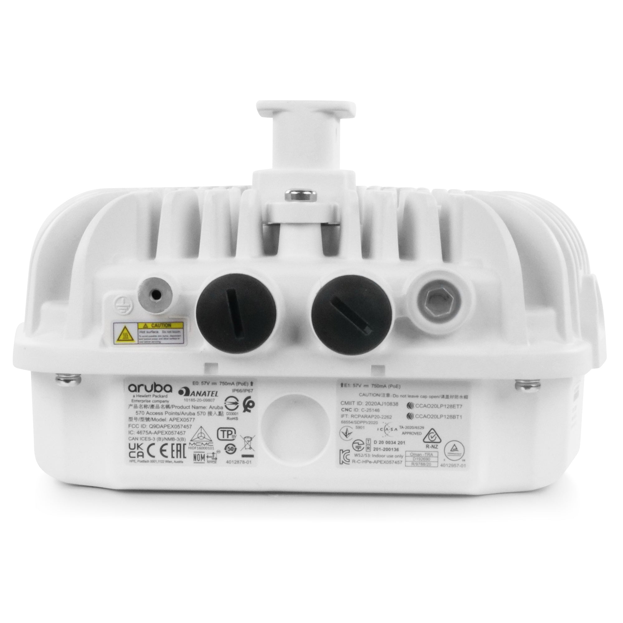 HPE Aruba AP-577 APEX0577 Wi-Fi 6 802.11ax Dual Radio Directional Outdoor Access Point