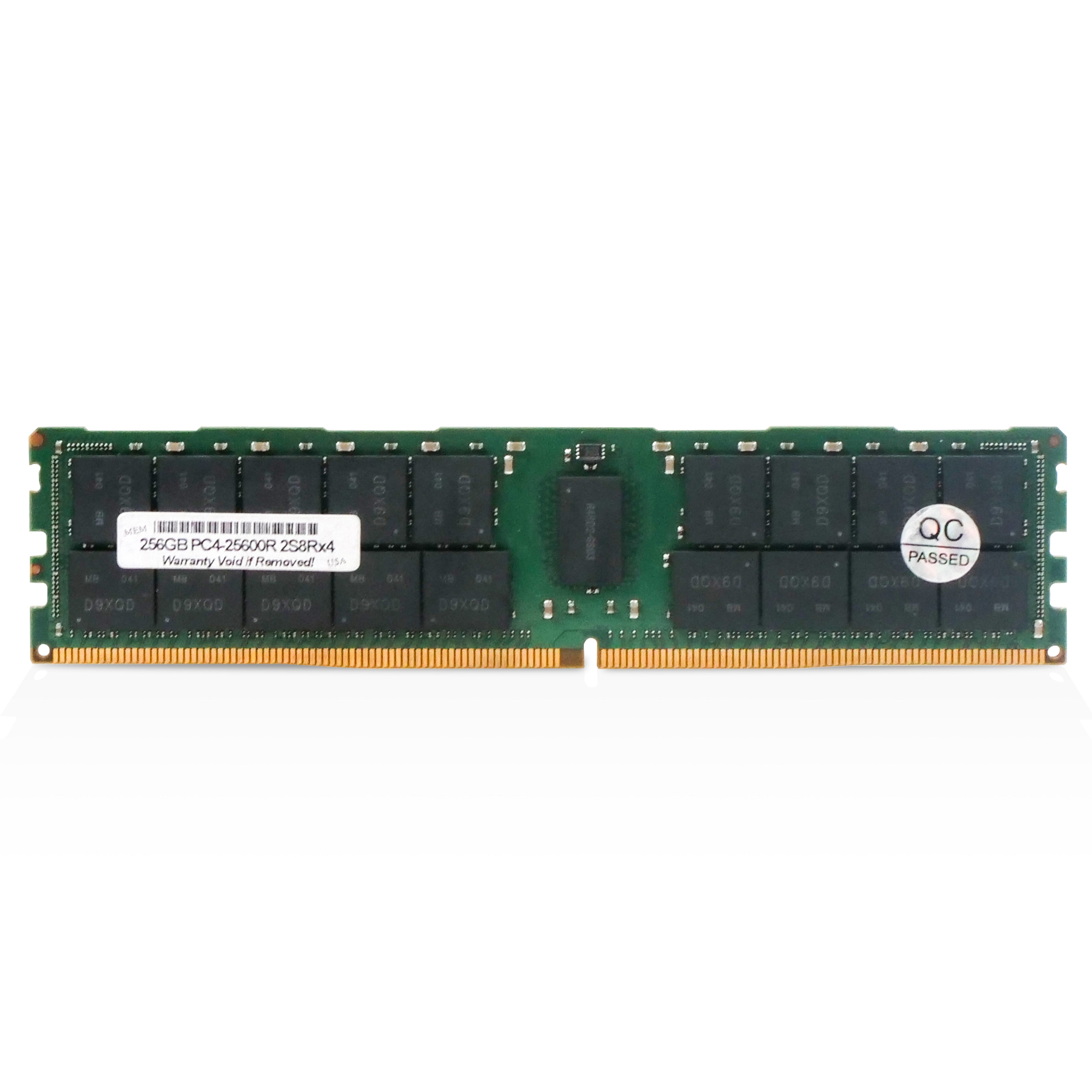 256GB DDR4 3200MHz RDIMM ECC Server RAM PC4-25600R Seller Refurbished Memory