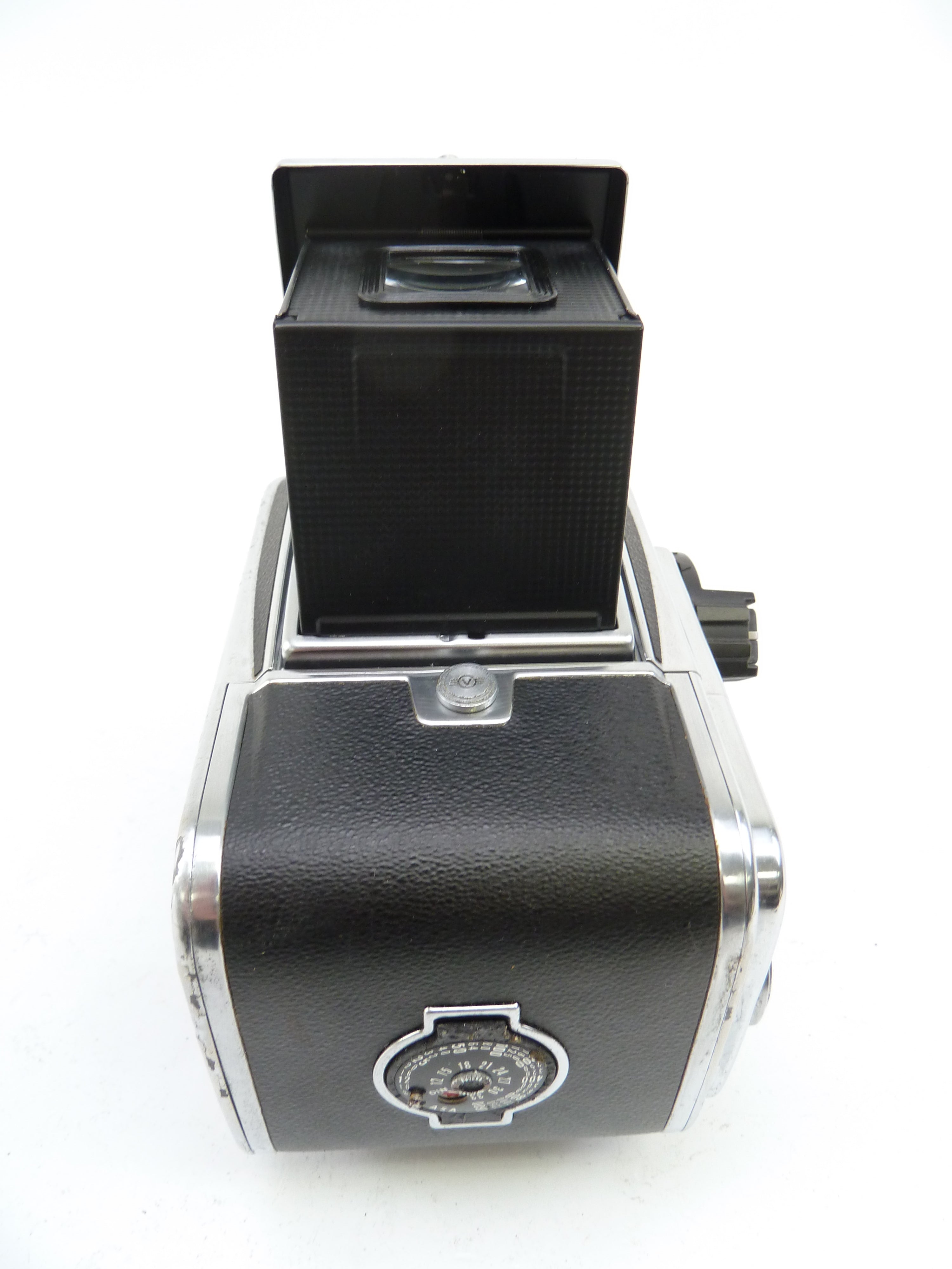 Hasselblad 500C Camera Outfit with 80MM F2.8, 120 Film Back, and WLF