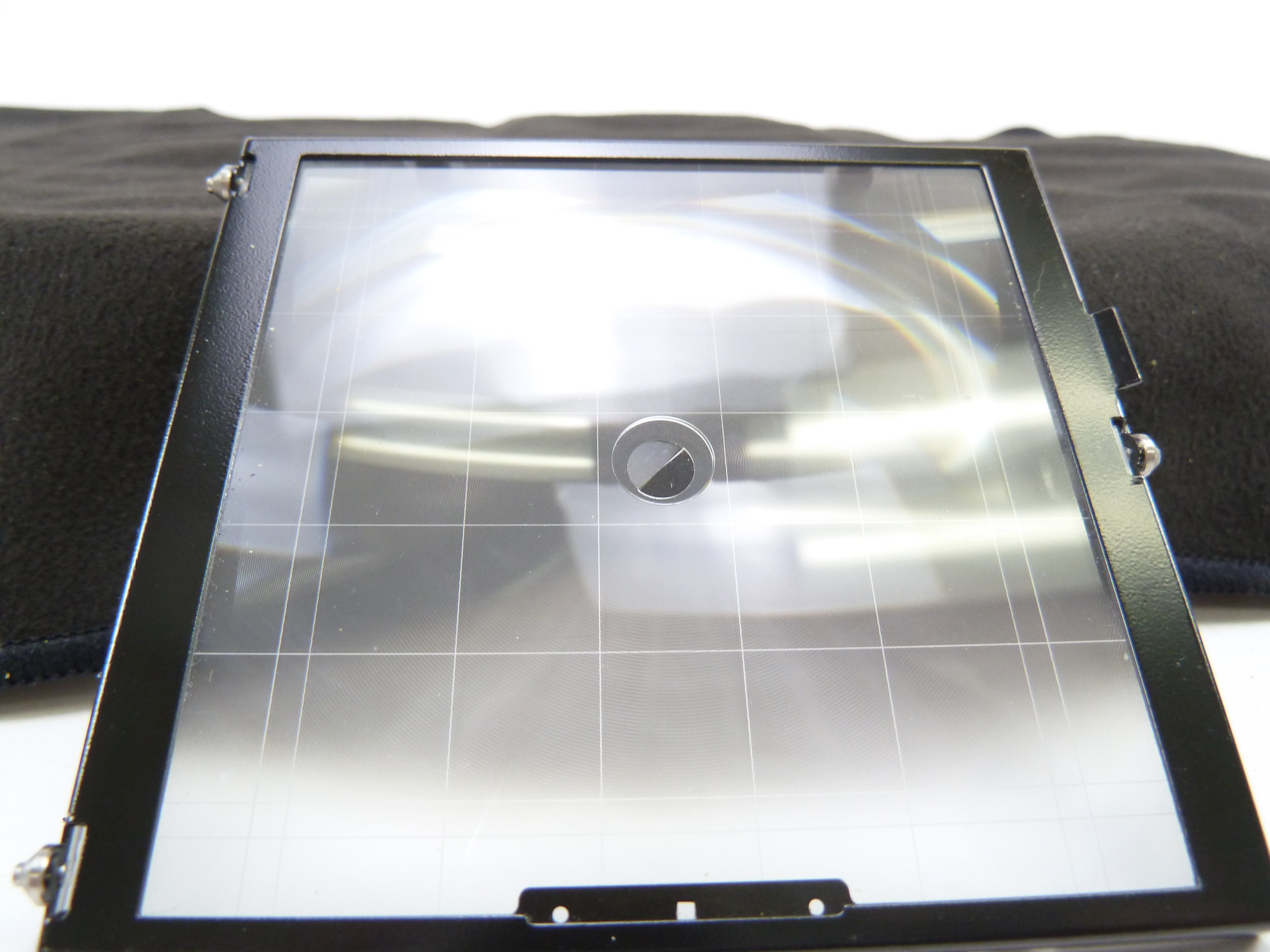 Brightscreen with 45 Degree Split Image and Grid for Mamiya RZ67 Cameras