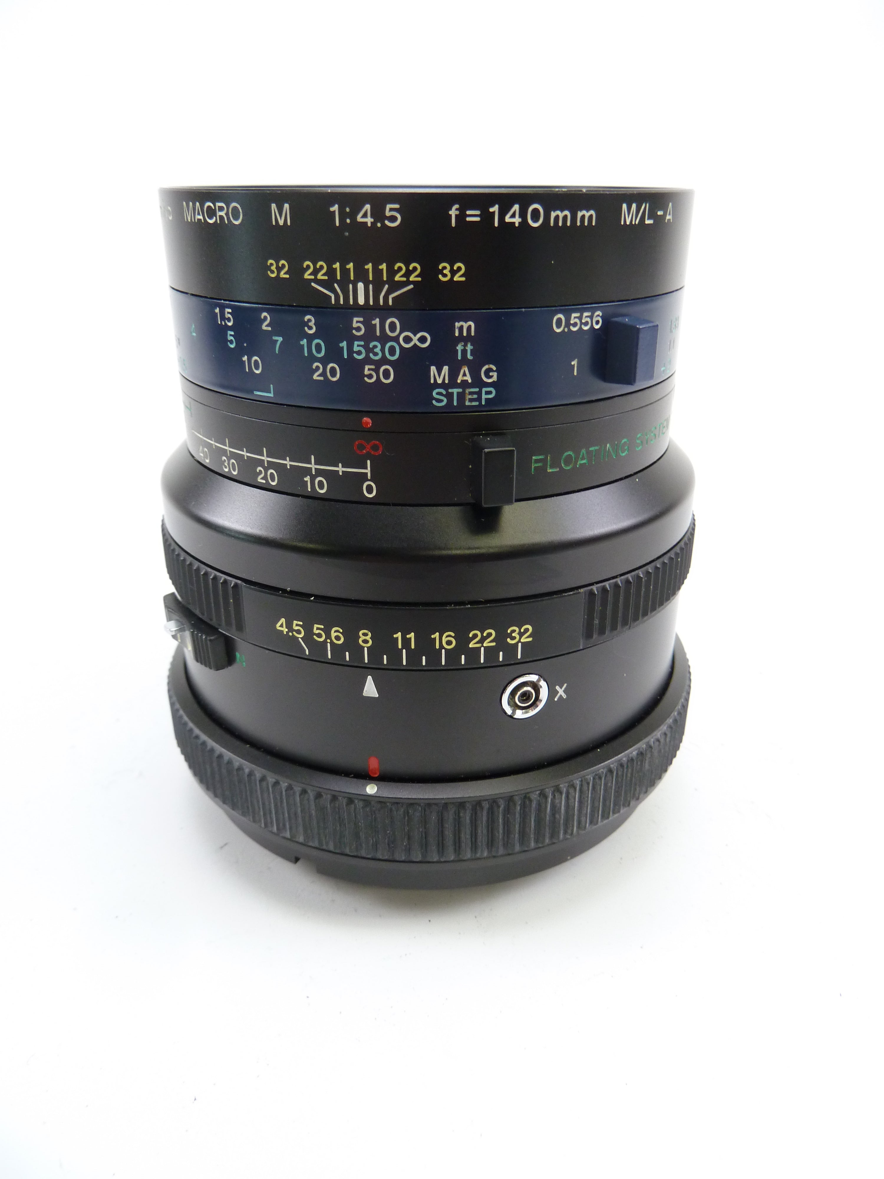 Mamiya RZ 140MM F4.5 M/L-A Macro Lens with Floating Element
