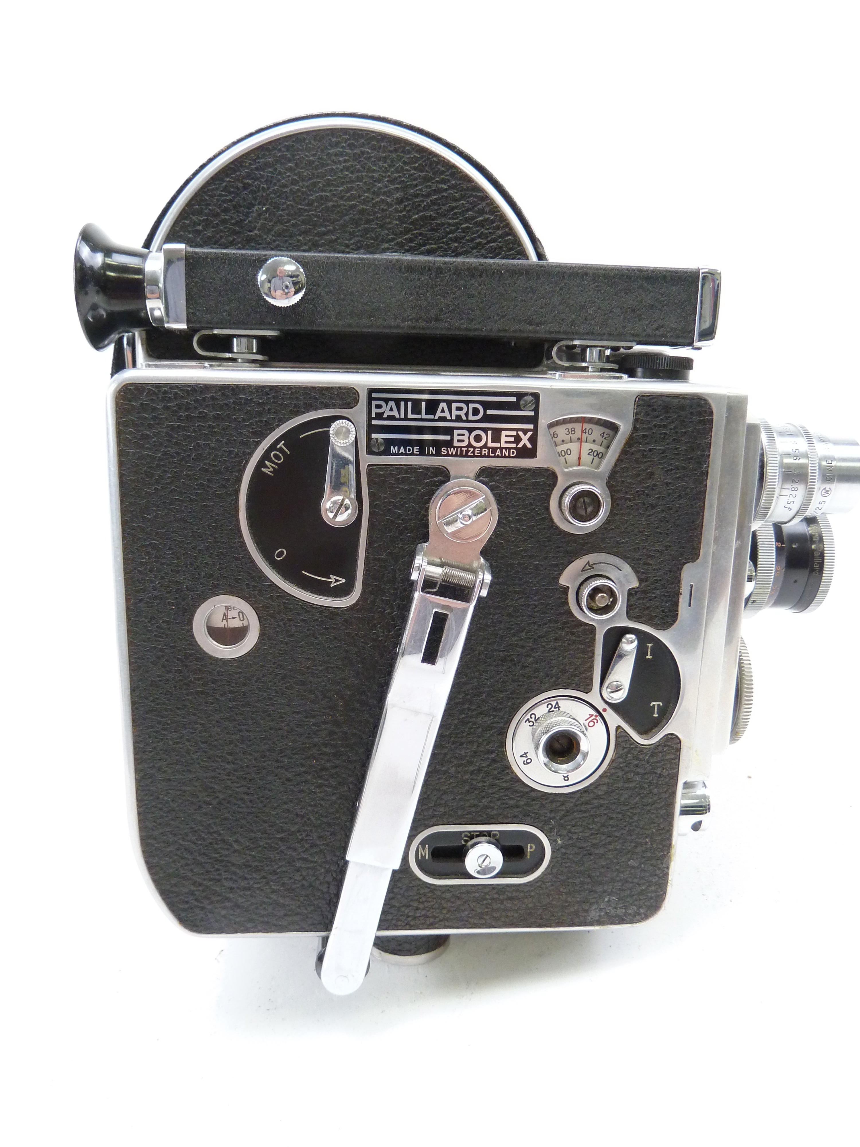 Bolex H16 Standard with 1" f2.5 Wollensak and Pizar 26MM f1.9 Lens
