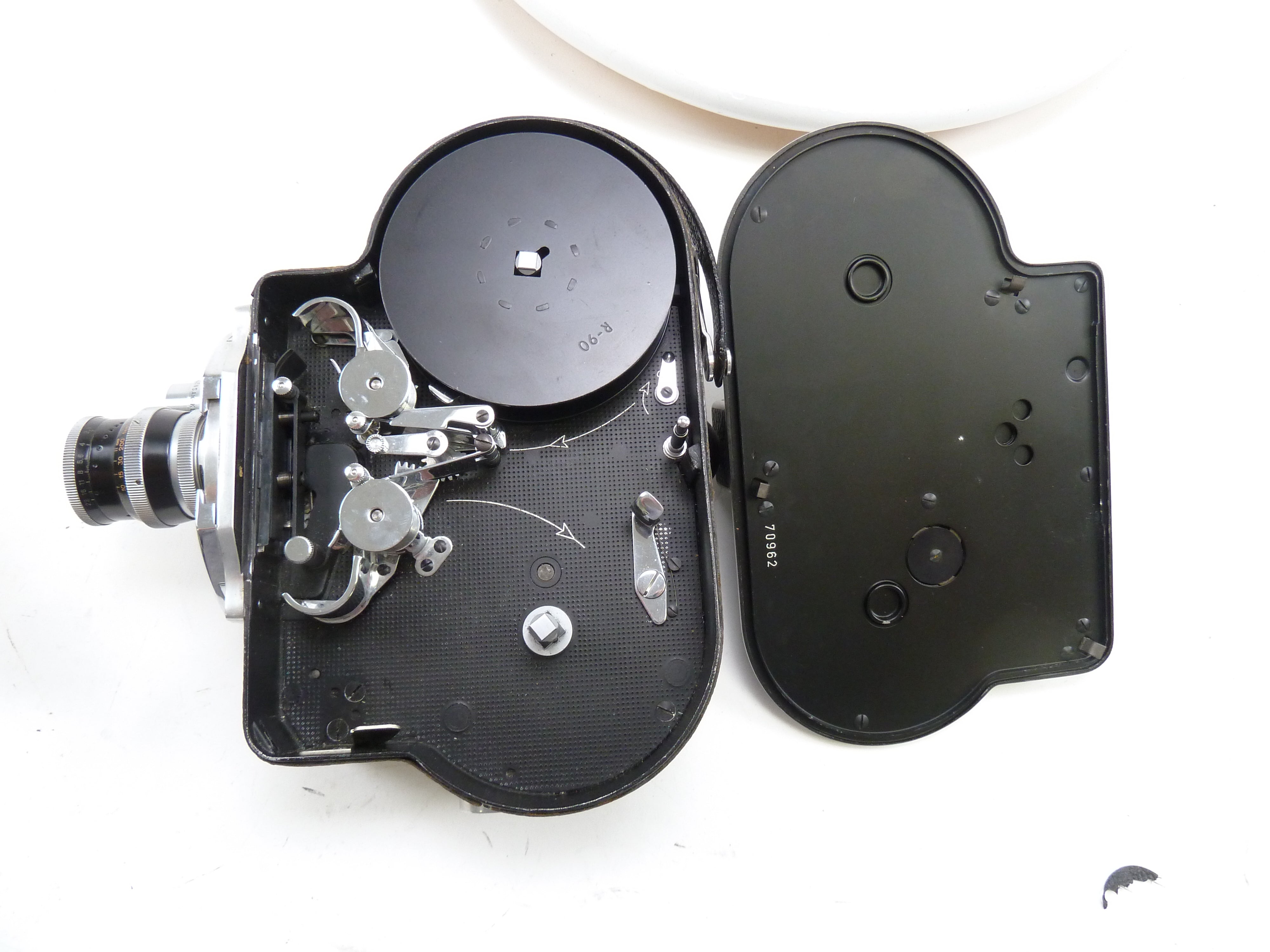 Bolex H16 Standard with 1" f2.5 Wollensak and Pizar 26MM f1.9 Lens
