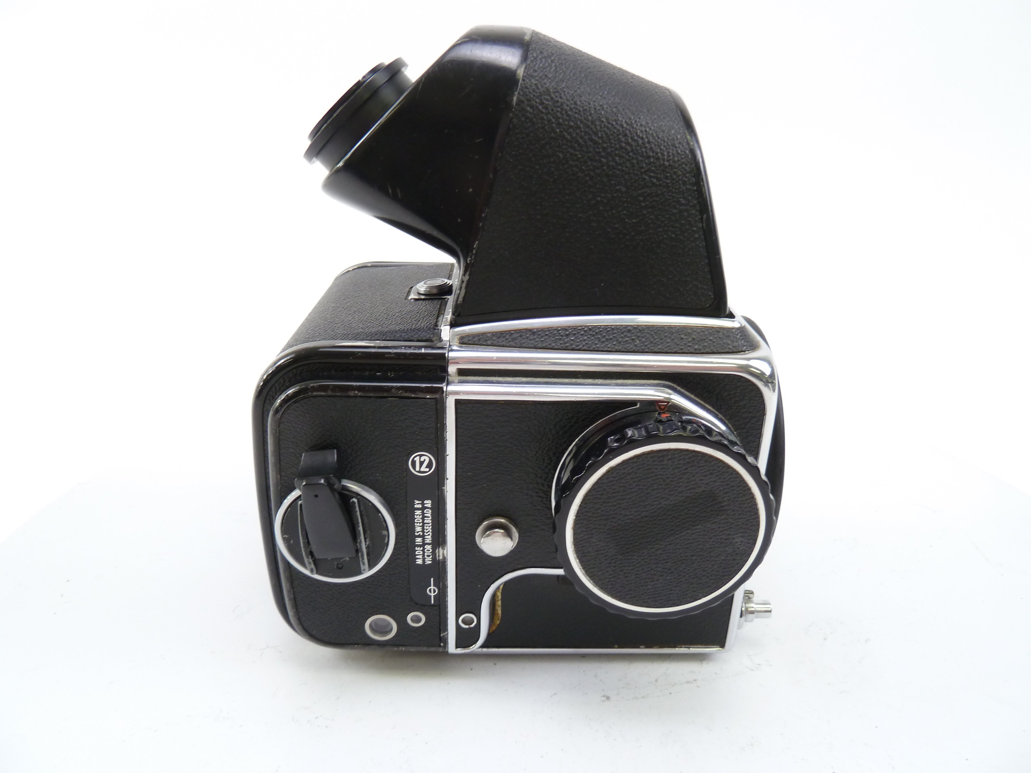 Hasselblad 500C Medium Format 6x6cm SLR Camera with Prism Finder and 120 Back