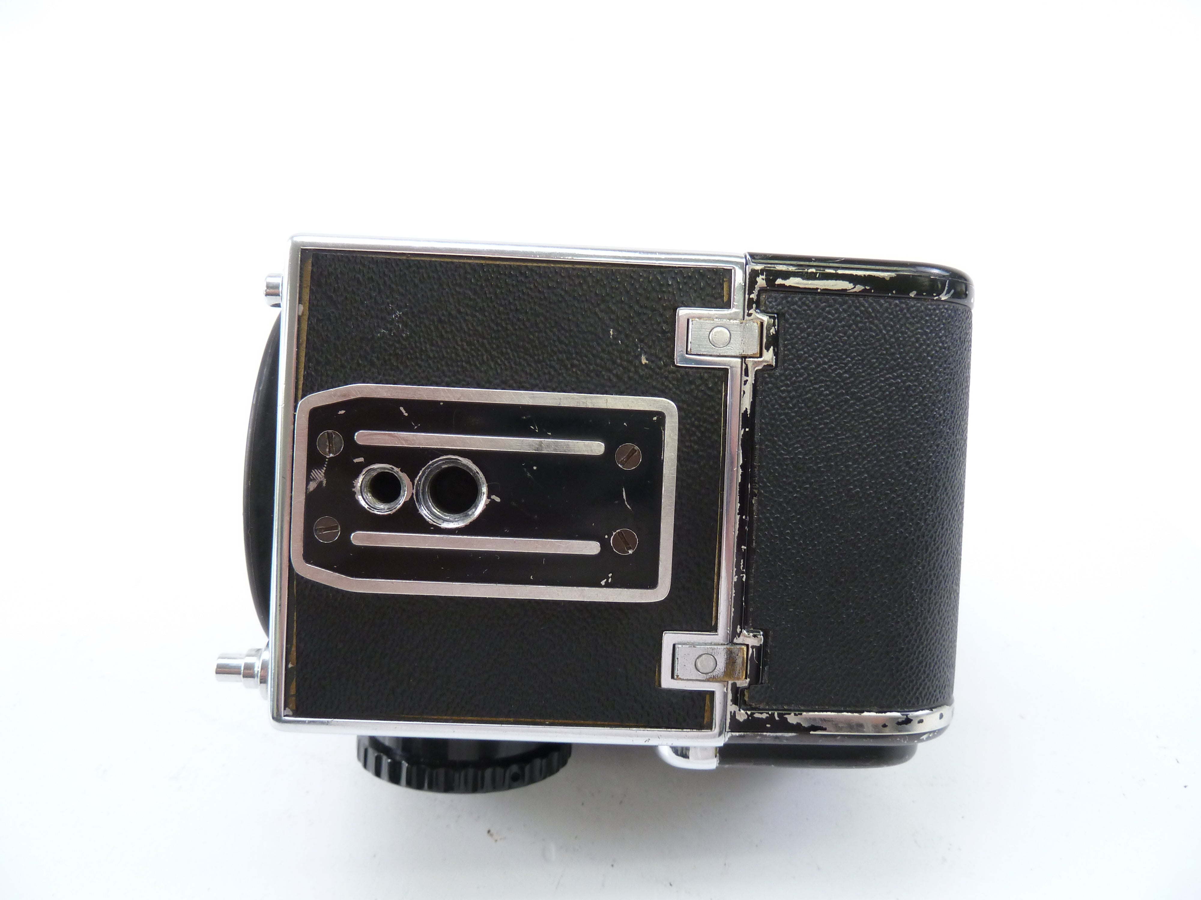 Hasselblad 500C Medium Format 6x6cm SLR Camera with Prism Finder and 120 Back