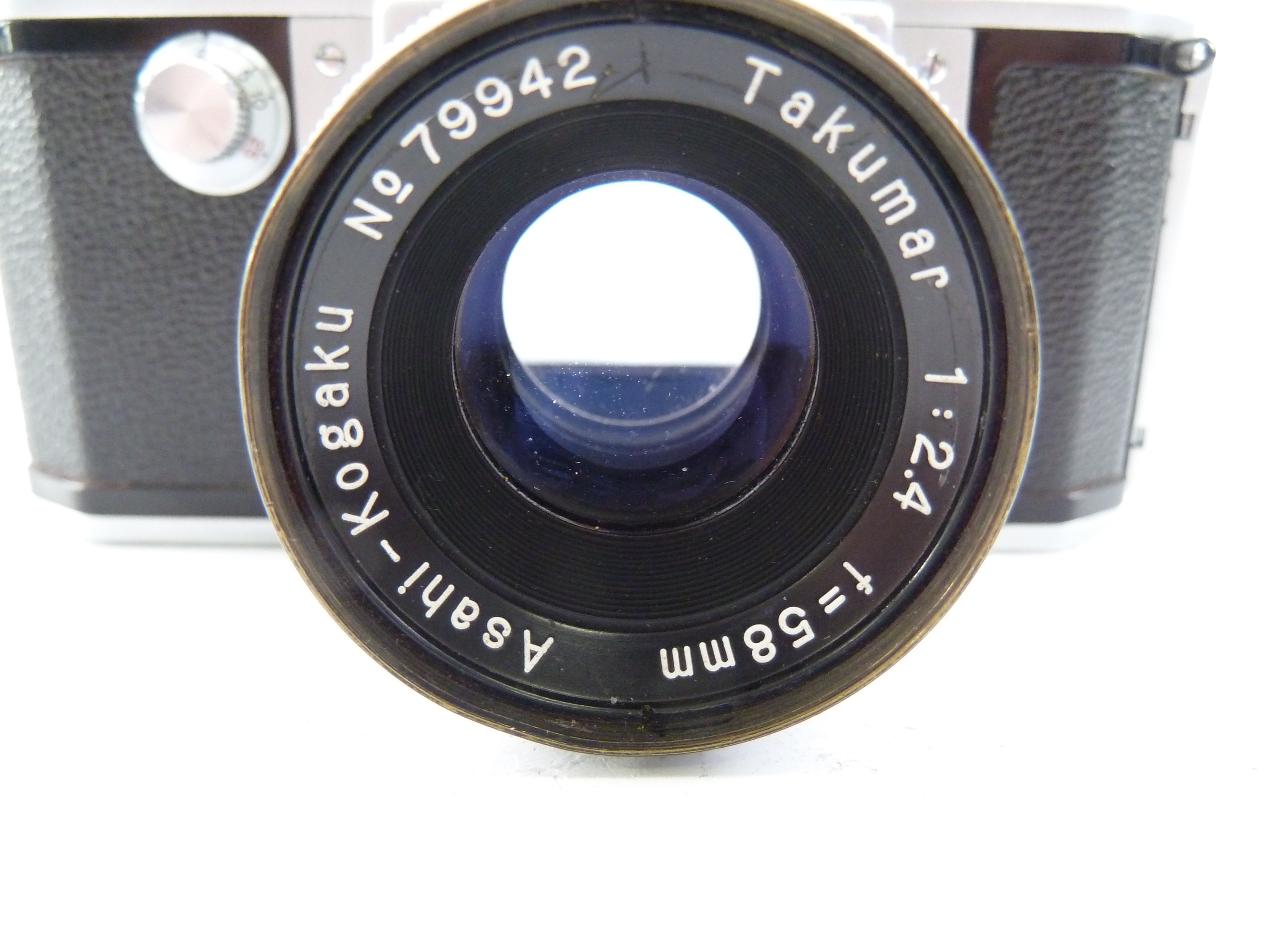 Asahiflex 35MM Camera with 58MM f2.4 Takumar Lens