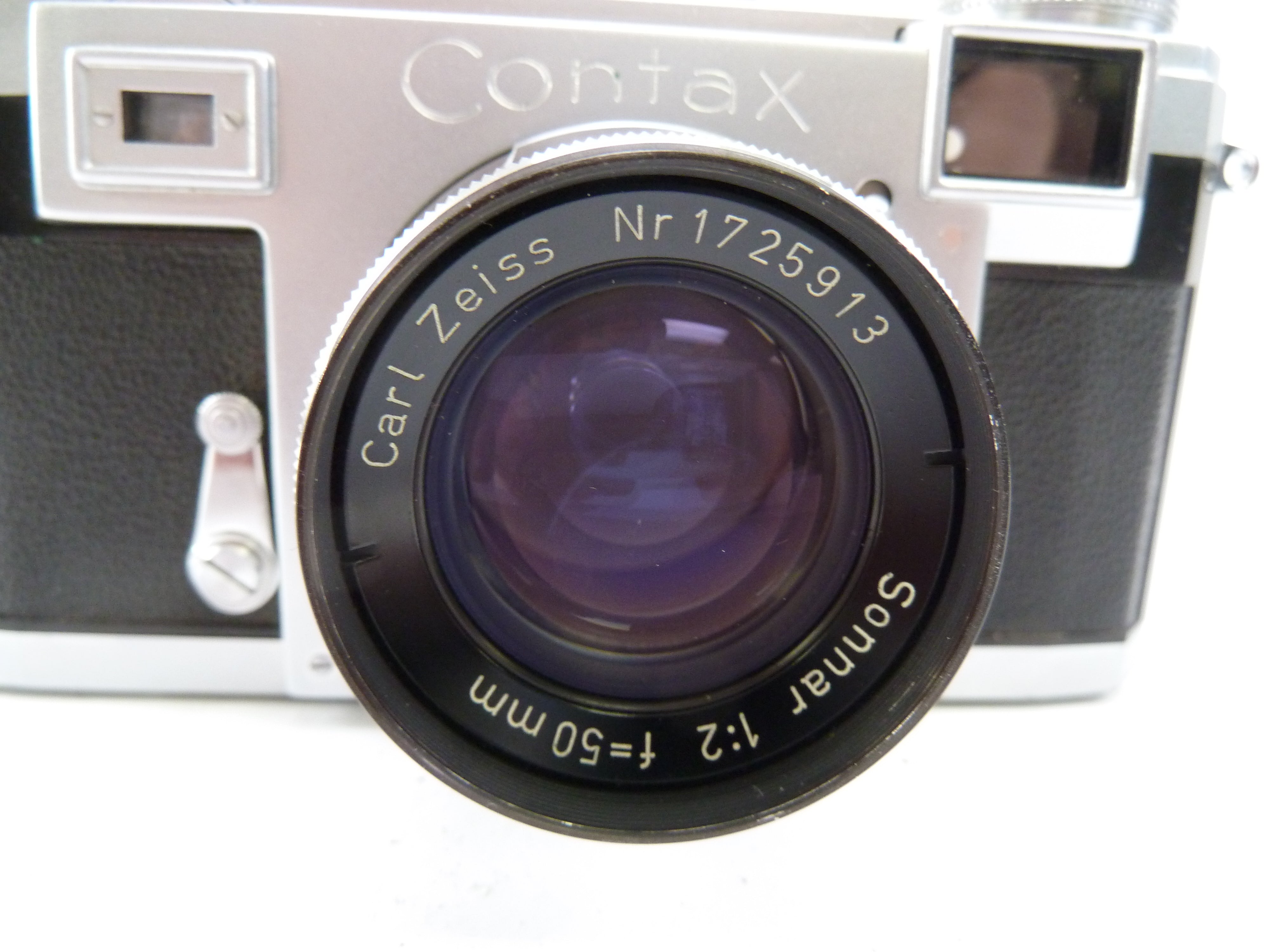 Contax IIa with 50MM f2 Sonnar Lens