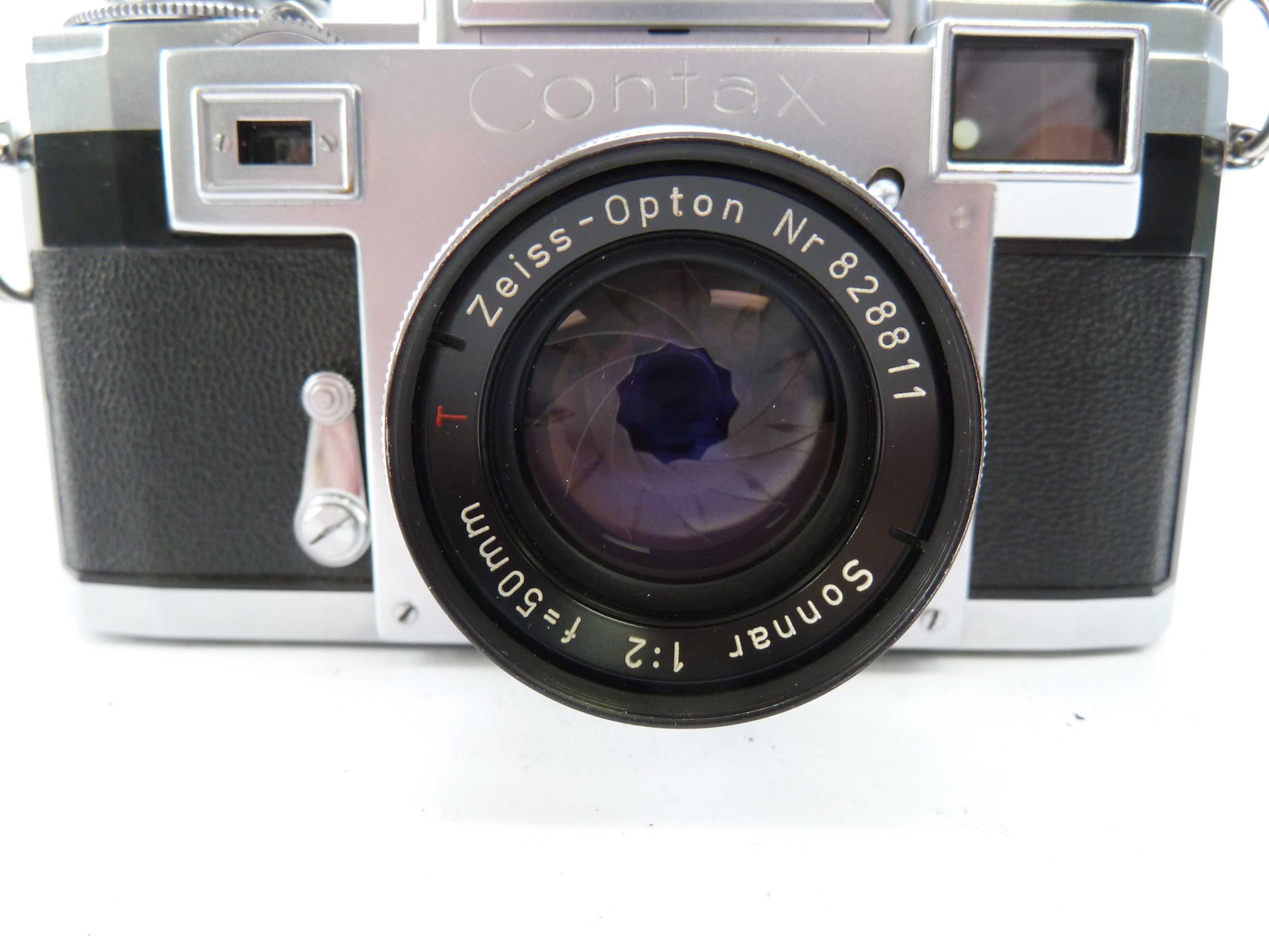 Contax IIIa with Zeiss Sonnar 50MM f2 Lens