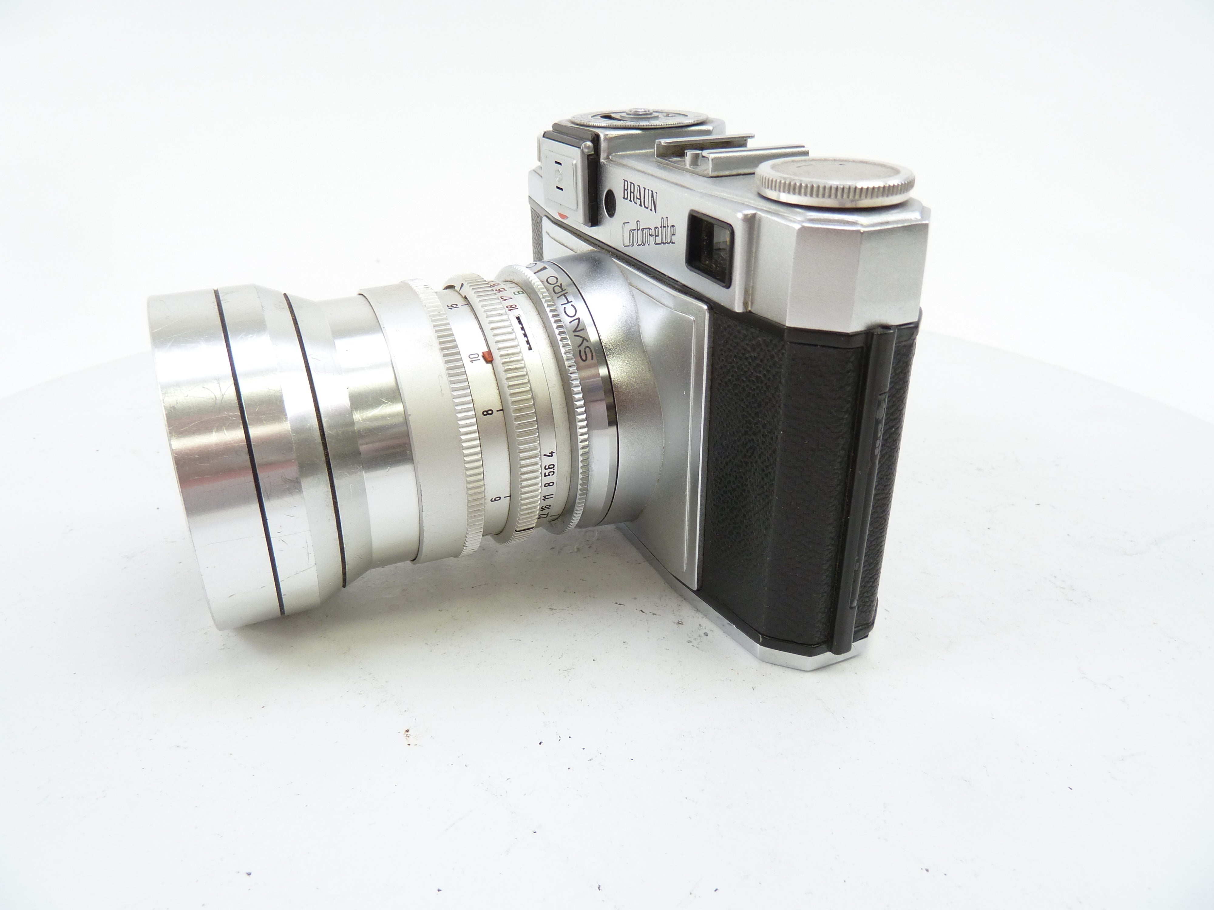 Braun Colorette 35MM Camera with Rodenstock Rotelar 135MM f4 Lens AS IS