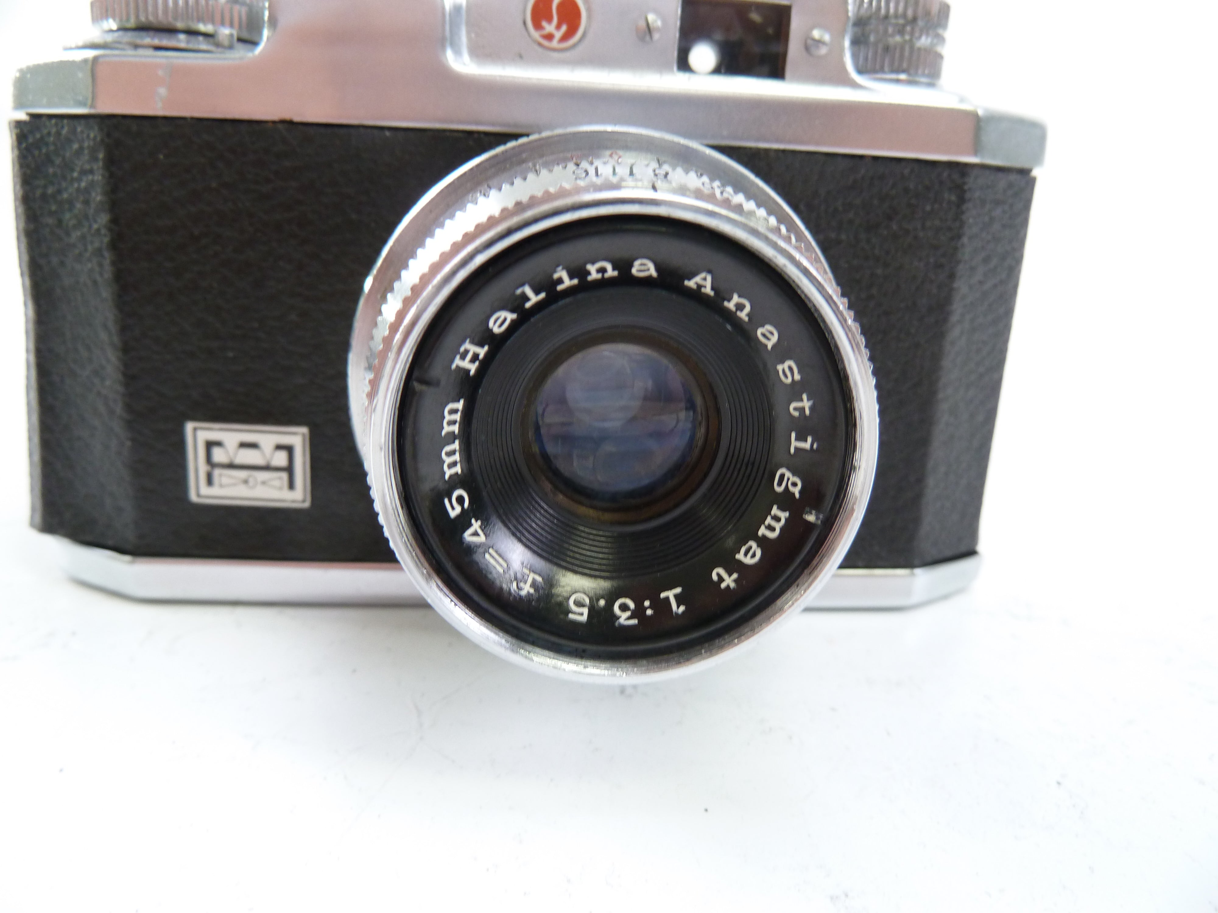 Halina 35X with 45MM f3.5 Anistigmant Lens AS IS