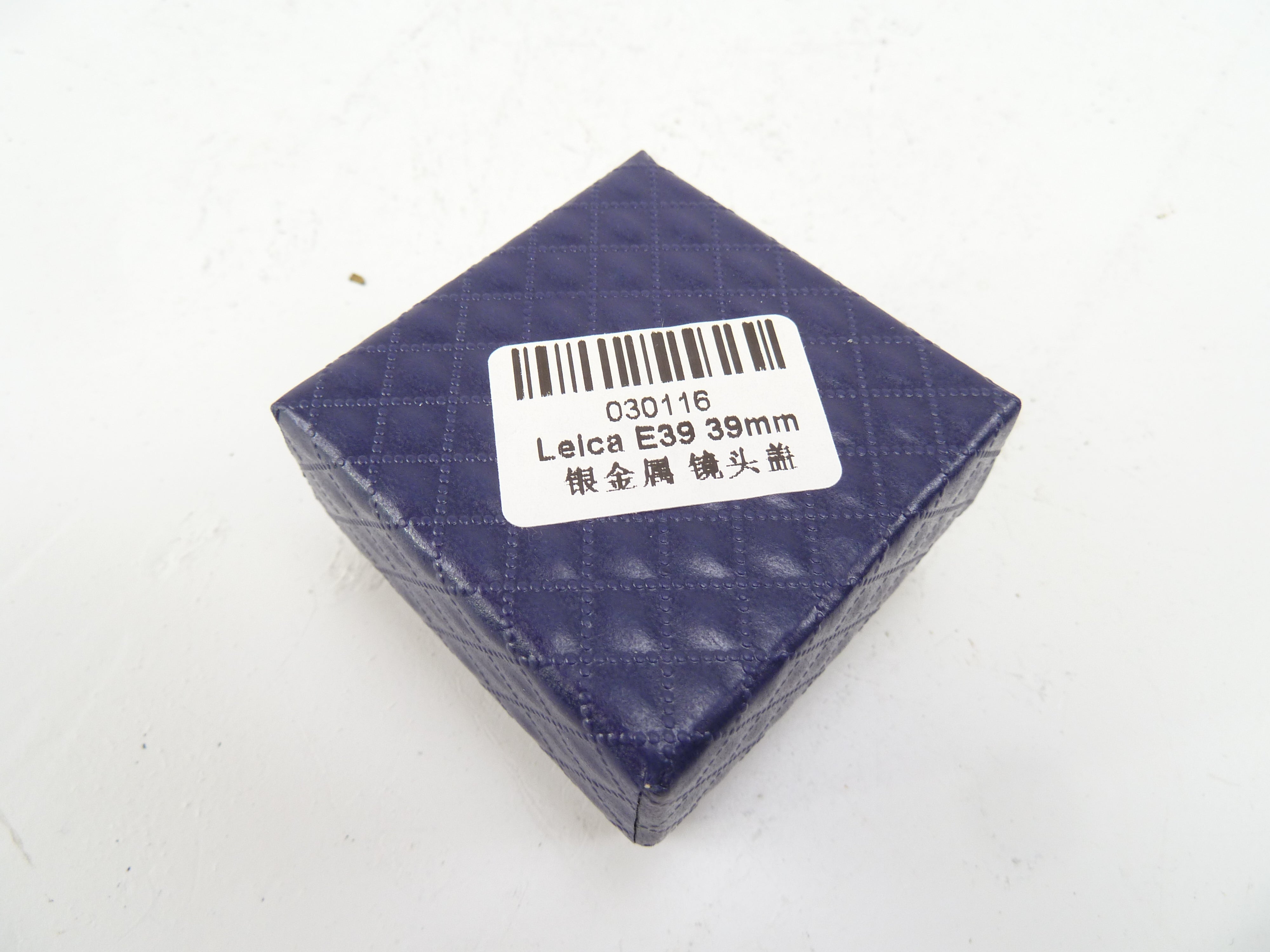 Leica 030116 /E39 39MM Lens Cap in Box