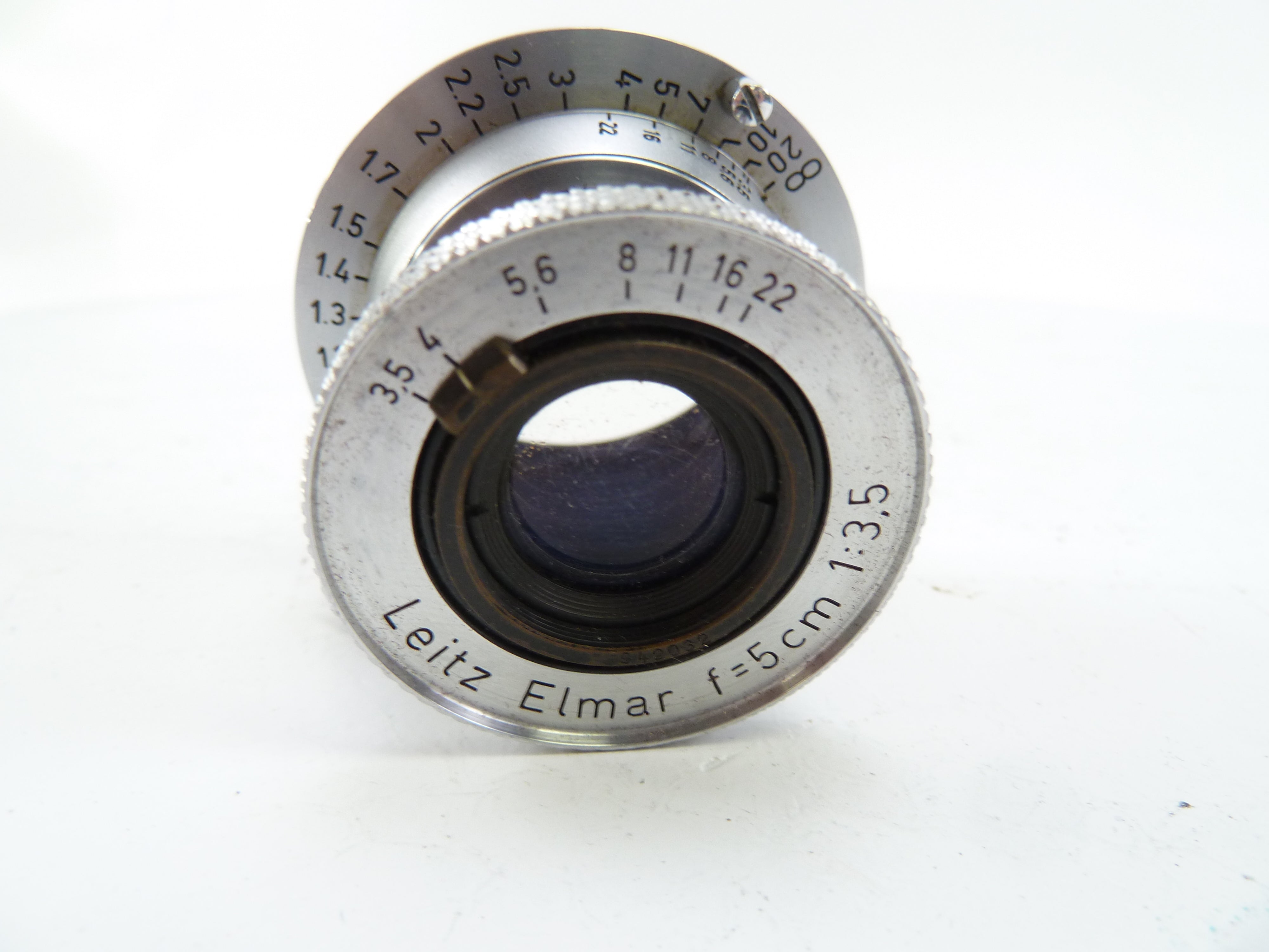 Leica Leitz Elmar 5cm F3.5 L39 Screw Mount Collapsable Lens