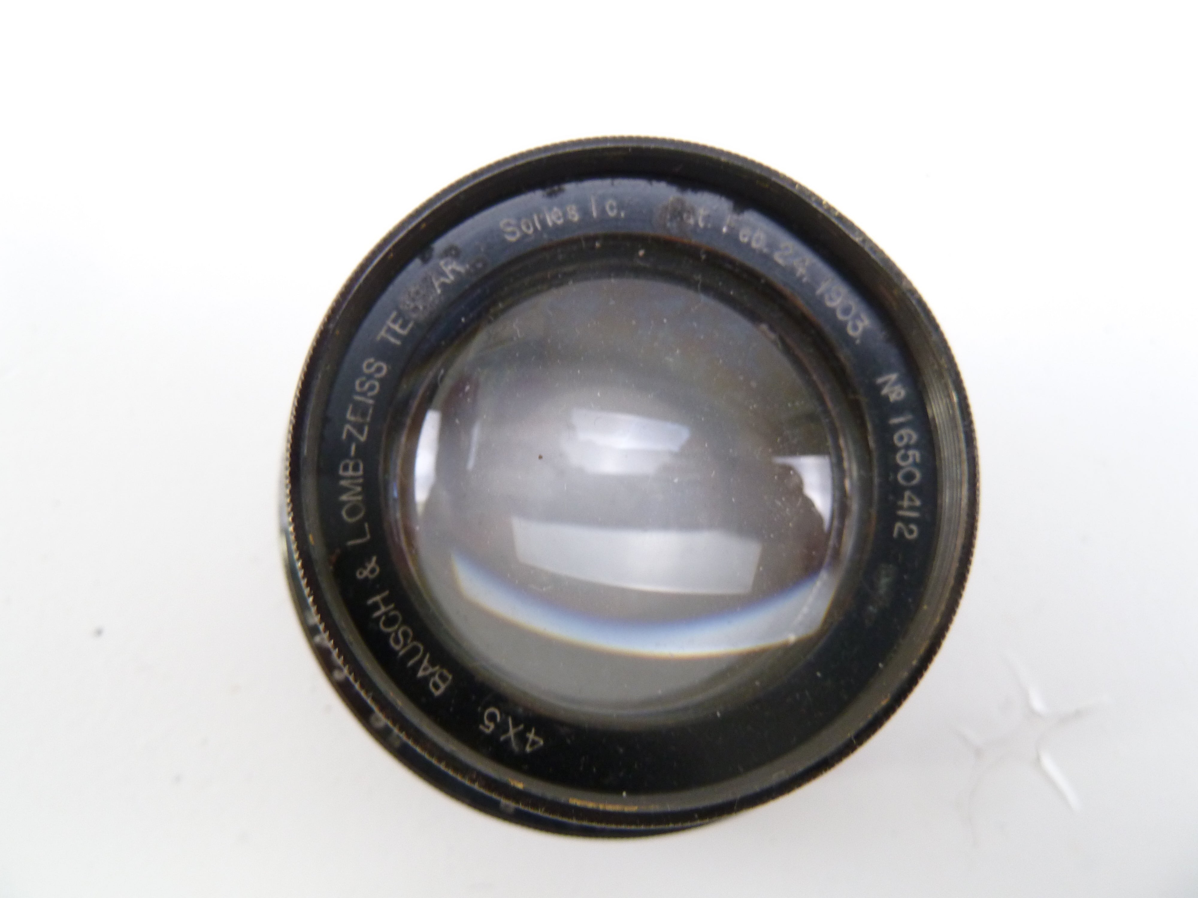 Bausch & Lomb 4X5 Zeiss Tessar Series 1c Lens with L39-LM Adapter included 1903