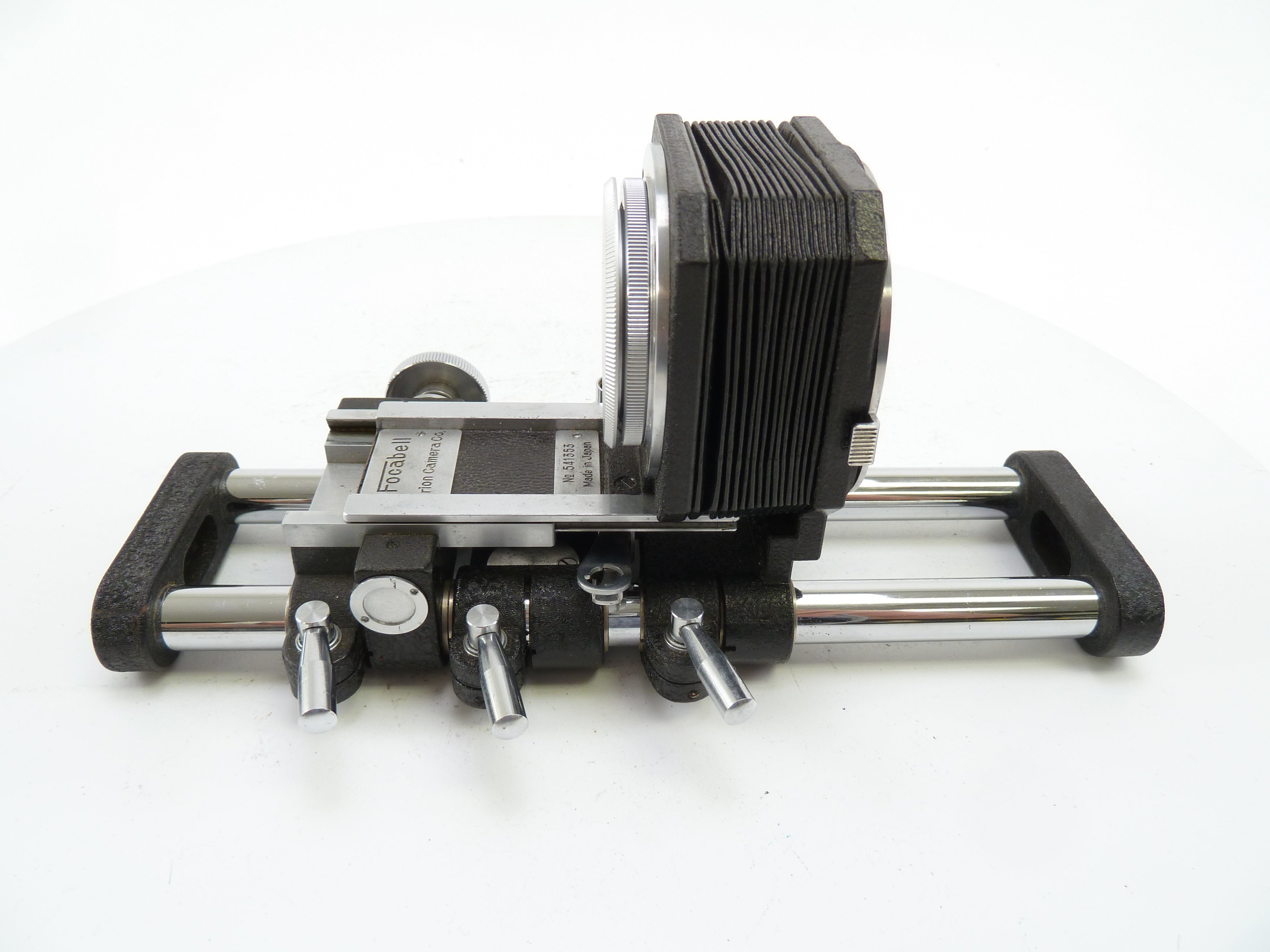 Focalbell bellows with rail system for L39 Lens to Leica M Mount by Orion Camera