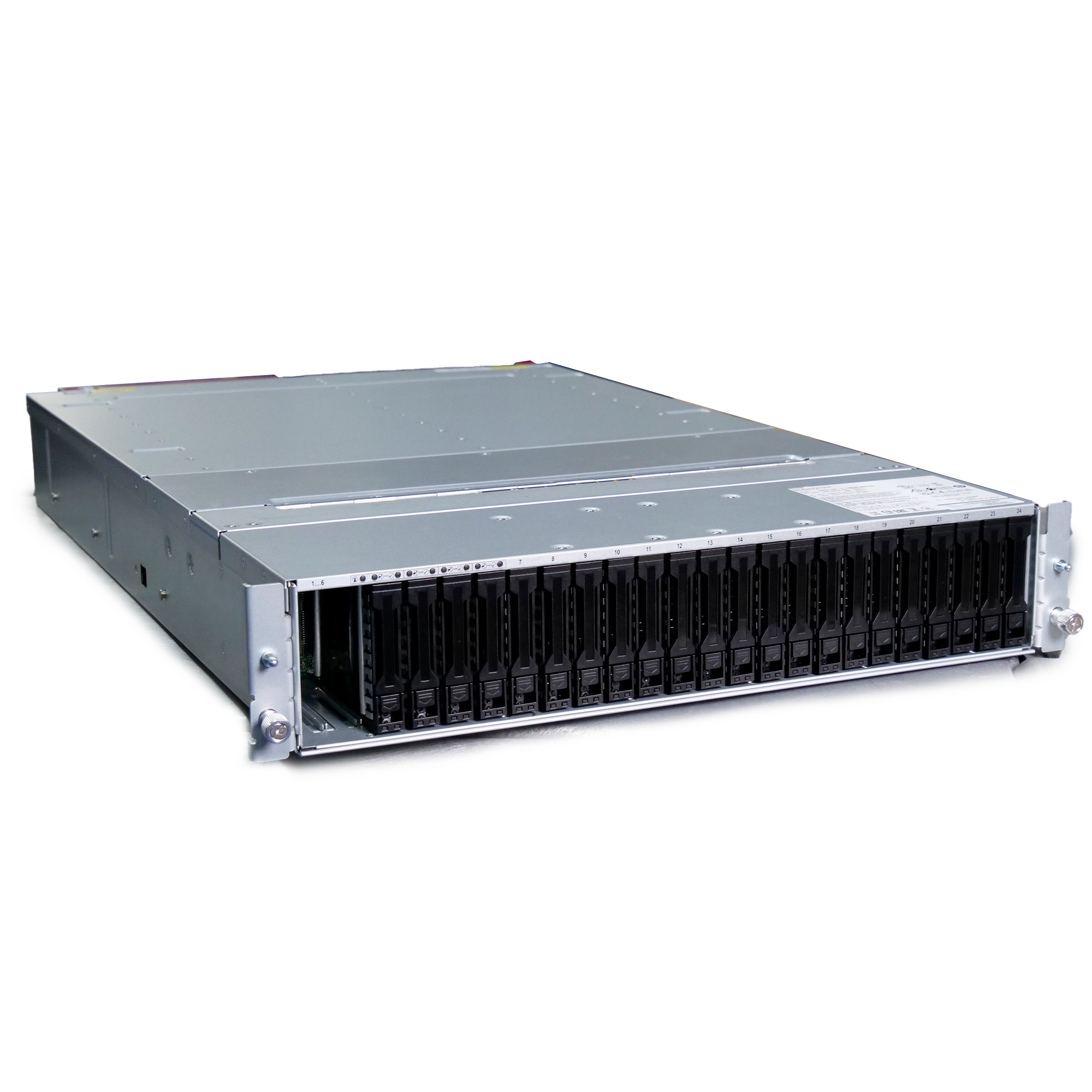 HPE J2000 6x100GbE 2.5" NVMe 24 Bay U.2 JBOF R4T21A Refurbished