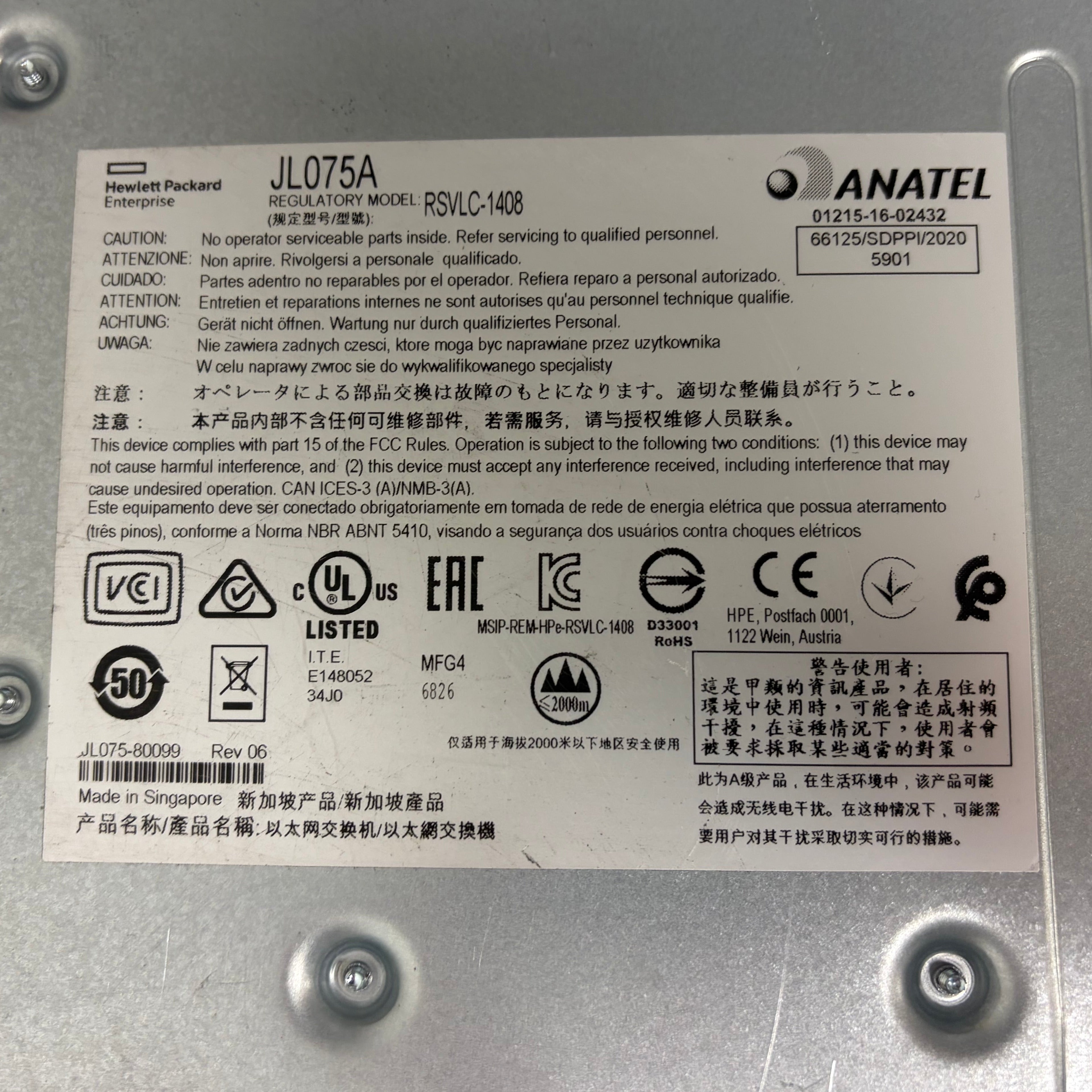 Aruba JL075A - 3810M 16SFP+ Switch Ports Detail | Alo Tech Solutions