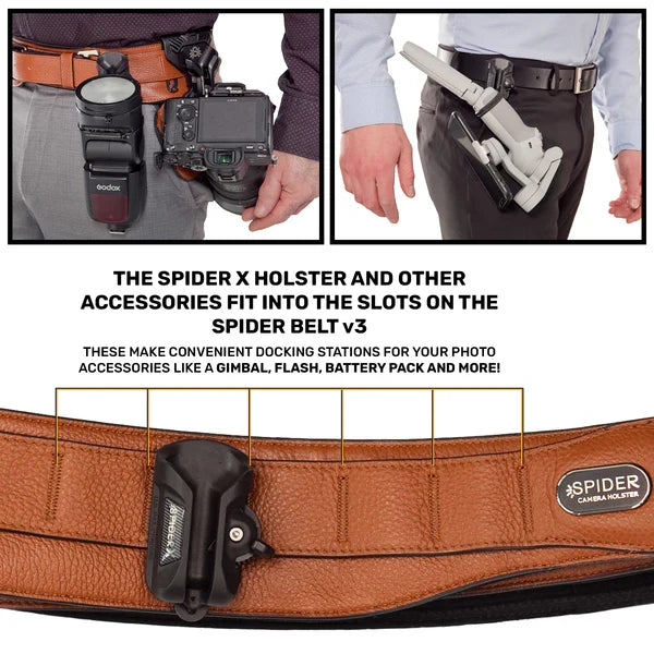 1615: Spider-X Holster + SpiderPro QD Pin v3