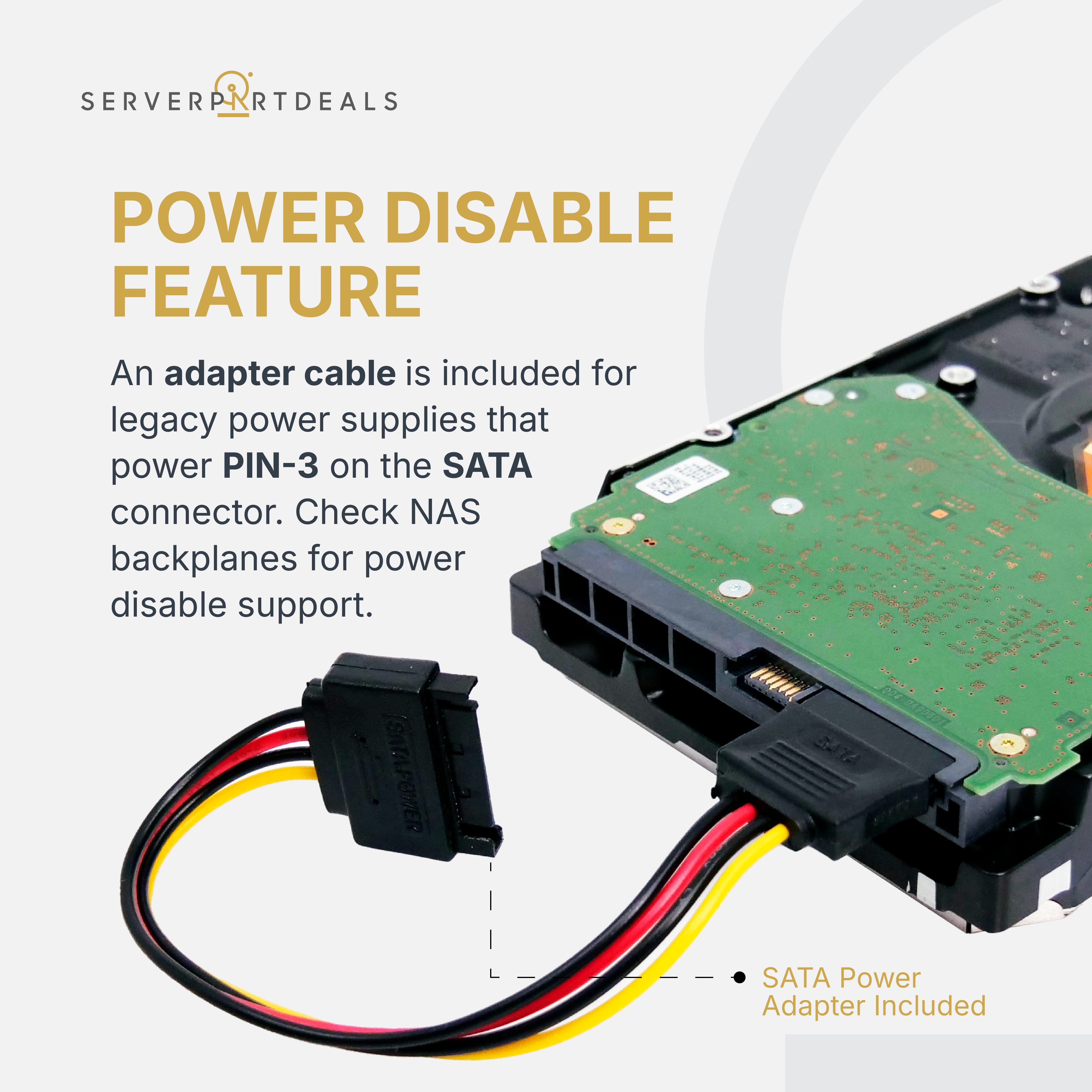 HP Generation 8 MB014000GWTFF P04386-002 14TB 7.2K RPM SATA 6Gb/s 512e 3.5in Refurbished Power Disable HDD