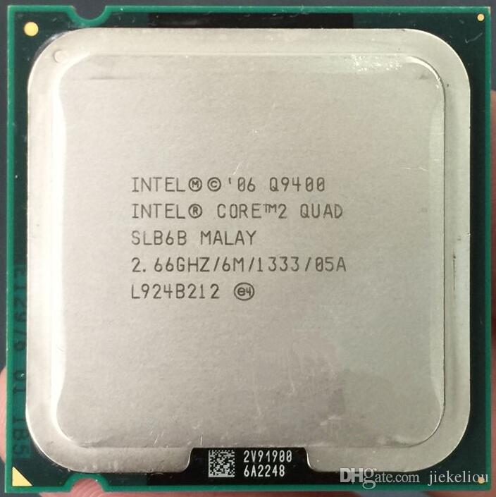 Intel Q9400 2.66GHz Core 2 Quad 6MB Cache 1333MHz FSB Yorkfield QC Socket LGA 775 (SLB6B) Desktop Processor
