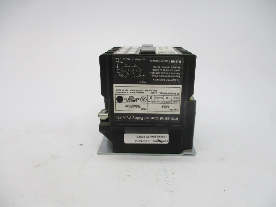 CUTLER HAMMER AR4A 766A023G01 110/120V NSNP