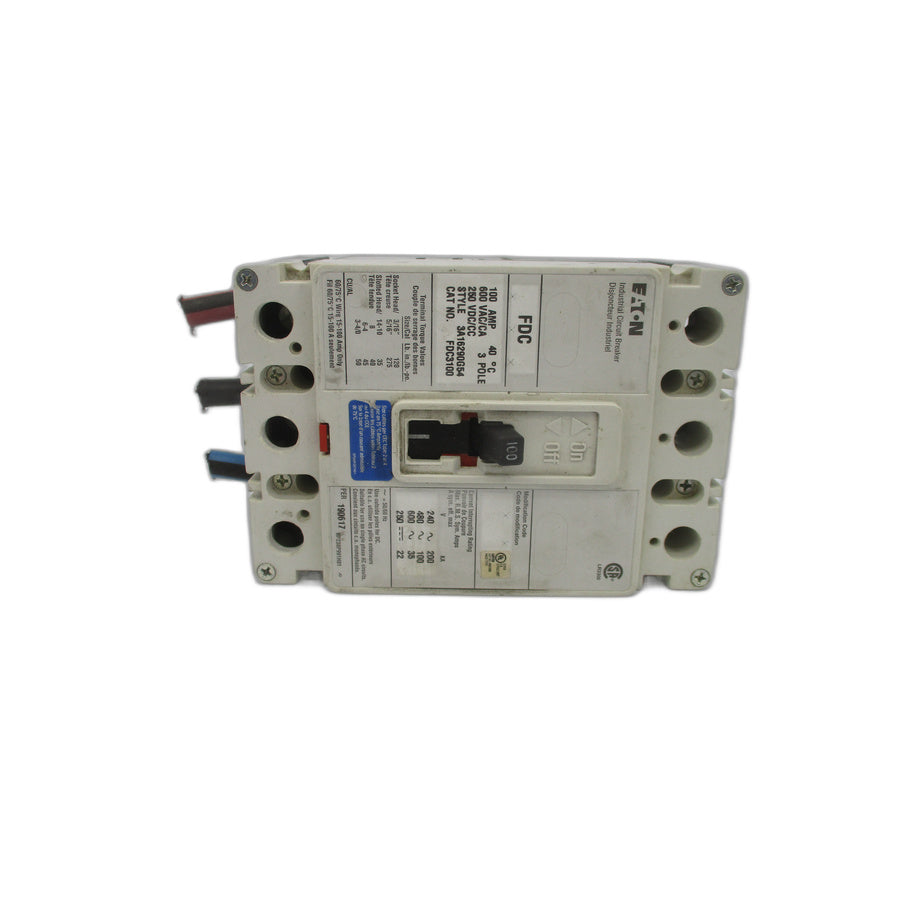 EATON FDC3100 600VAC 100A (AS PICTURED) UNMP