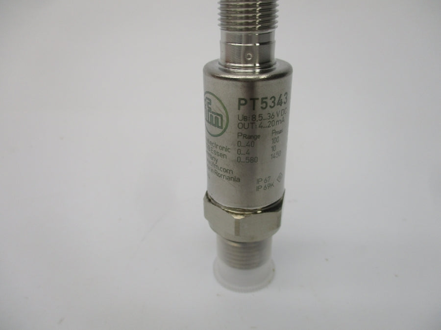 IFM EFECTOR PT5343 PT-040-SEG14-A-ZVG/US//W 8.5-36V 1450PSI NSMP