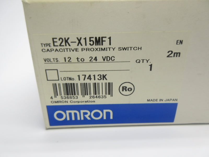 OMRON E2K-X15MF1 12-24VDC 2M NSMP
