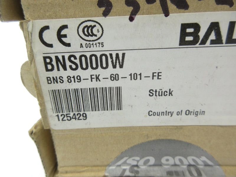 BALLUFF BNS819-FK-60-101-FE BNS000W NSMP