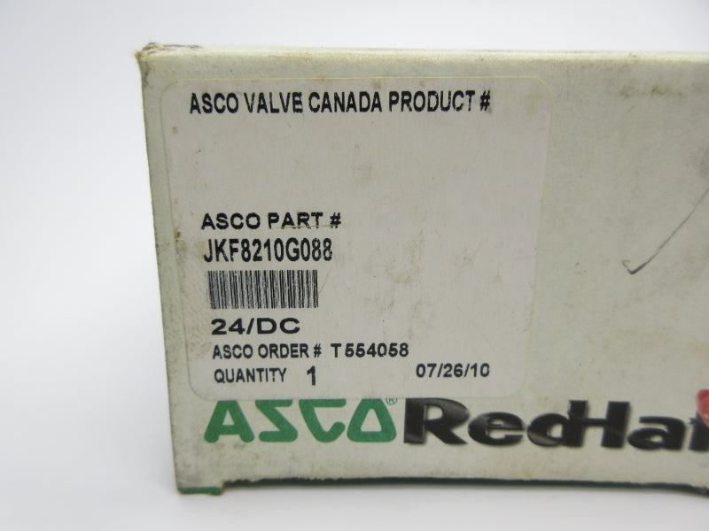 ASCO JKF8210G088 24VDC 40PSI 3/4" NSMP