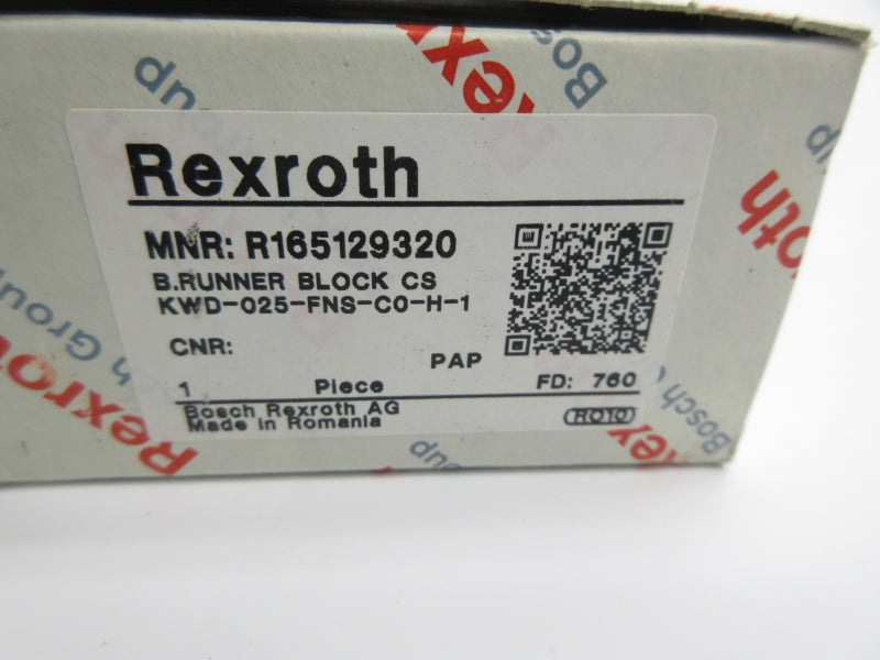 REXROTH R165129320 KWD-025-FNS-C0-H-1 NSMP