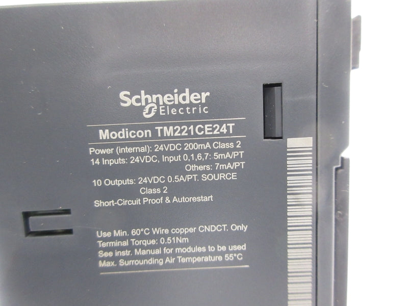 SCHNEIDER ELECTRIC TM221CE24T 24VDC NSNP