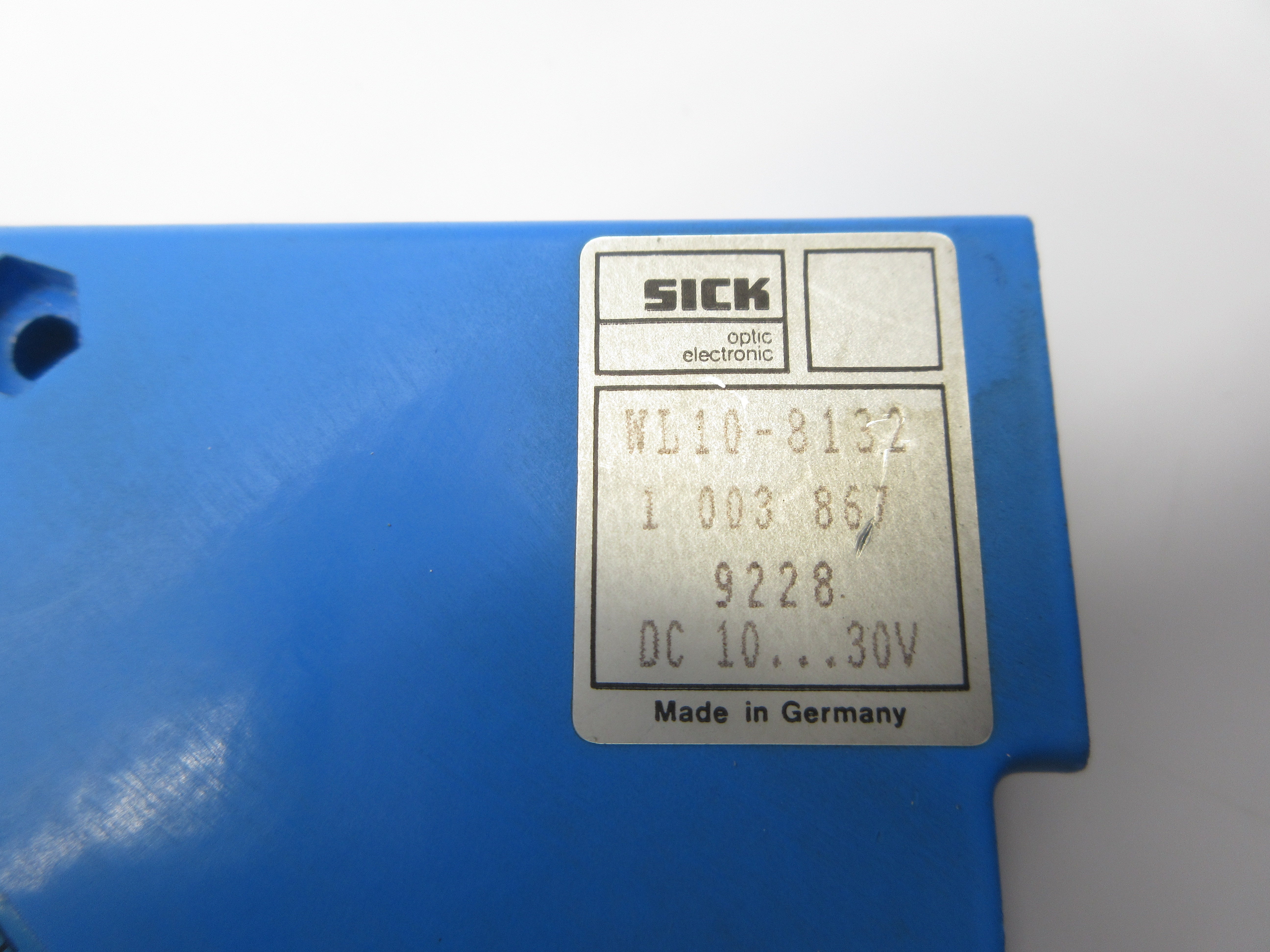 SICK WL10-8132 1003867 10-30VDC NSNP
