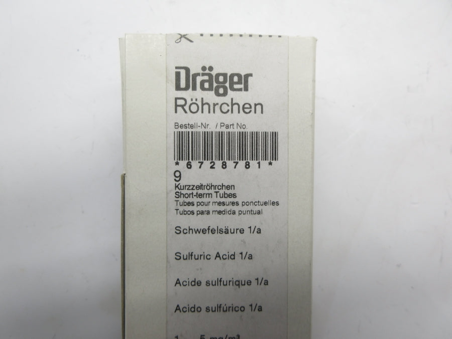 DRAGER 6728781 (PKG OF 9) NSMP