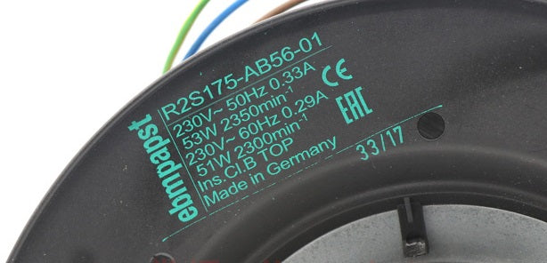 R2S175-AB56-01 ebm papst centrifugal fan