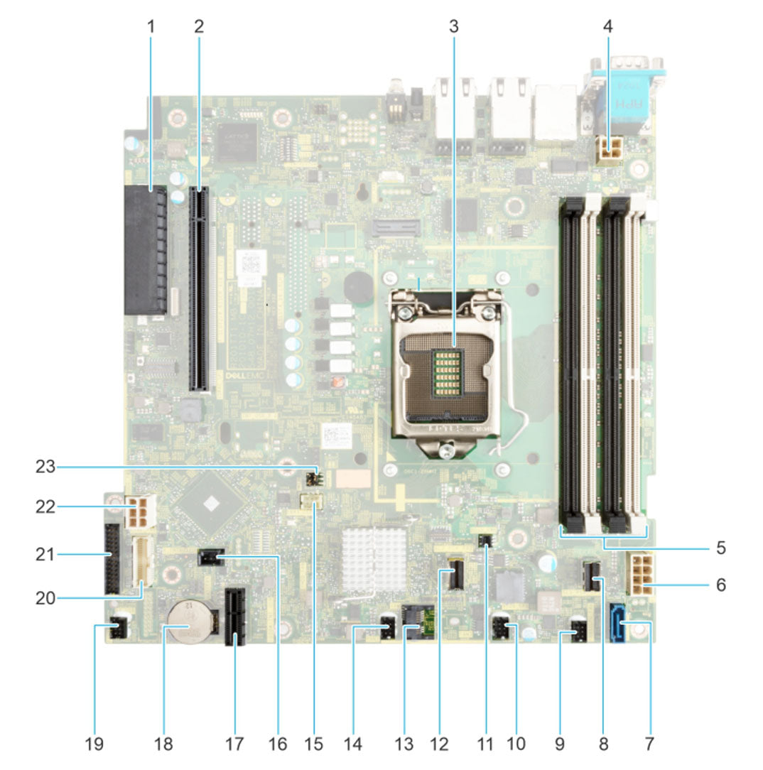 MTYYT — System Board Motherboard | Dell PowerEdge R350