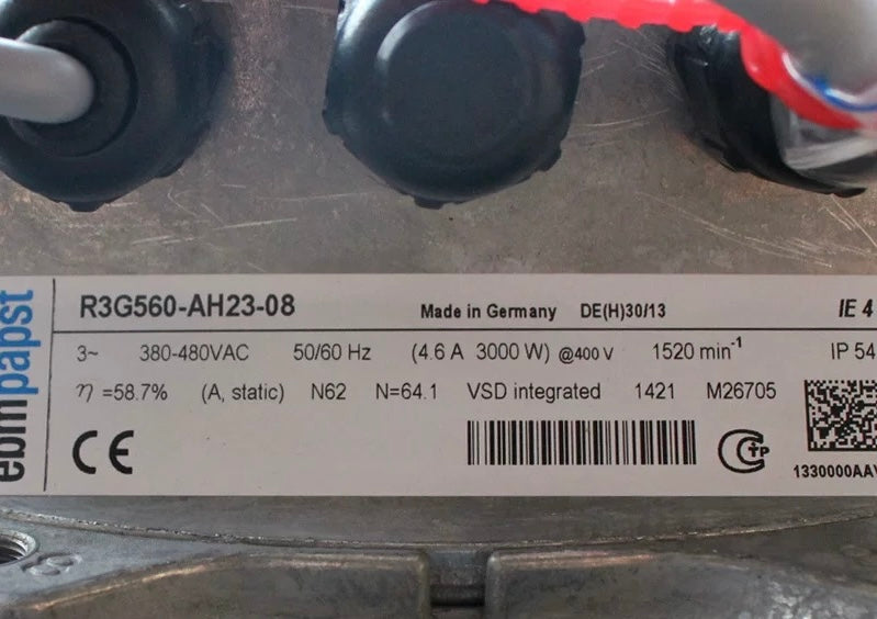 R3G560-AH23-08 ebm papst fan AC380V 4.6A