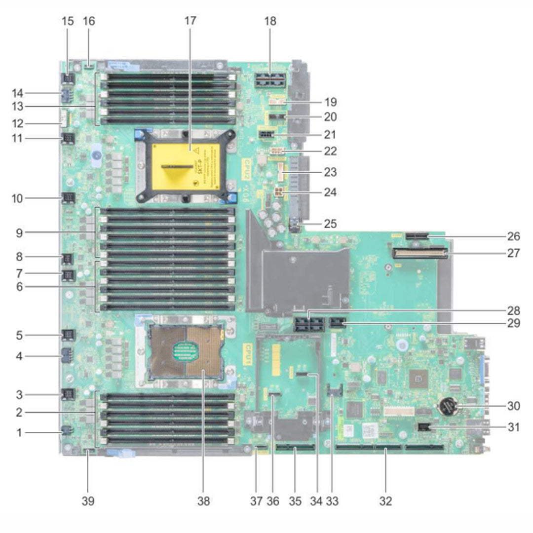 4FC42 — System Board Motherboard | Dell PowerEdge R740xd