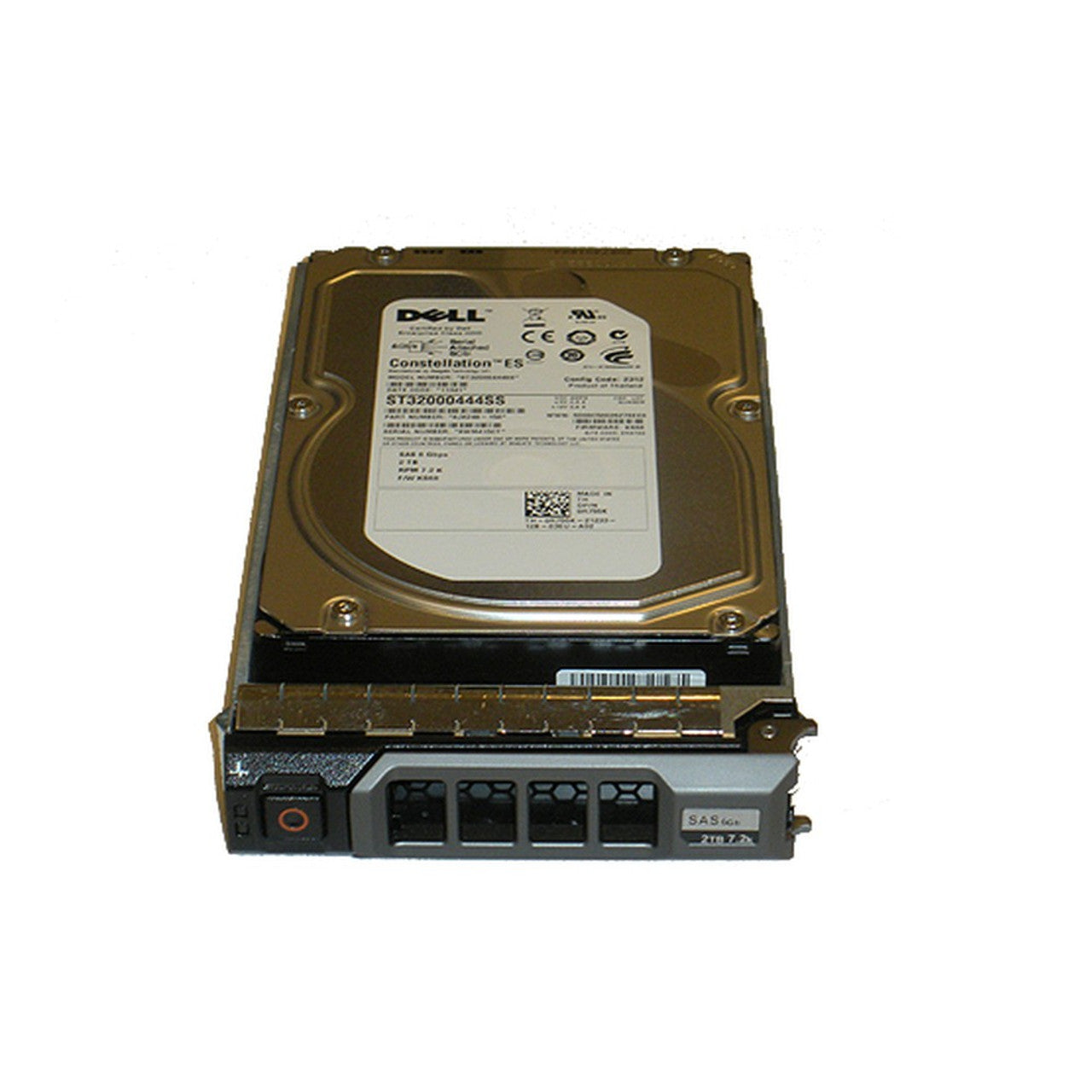 Dell 1D9NN Hard Drive 2TB 7.2K SAS 3.5in