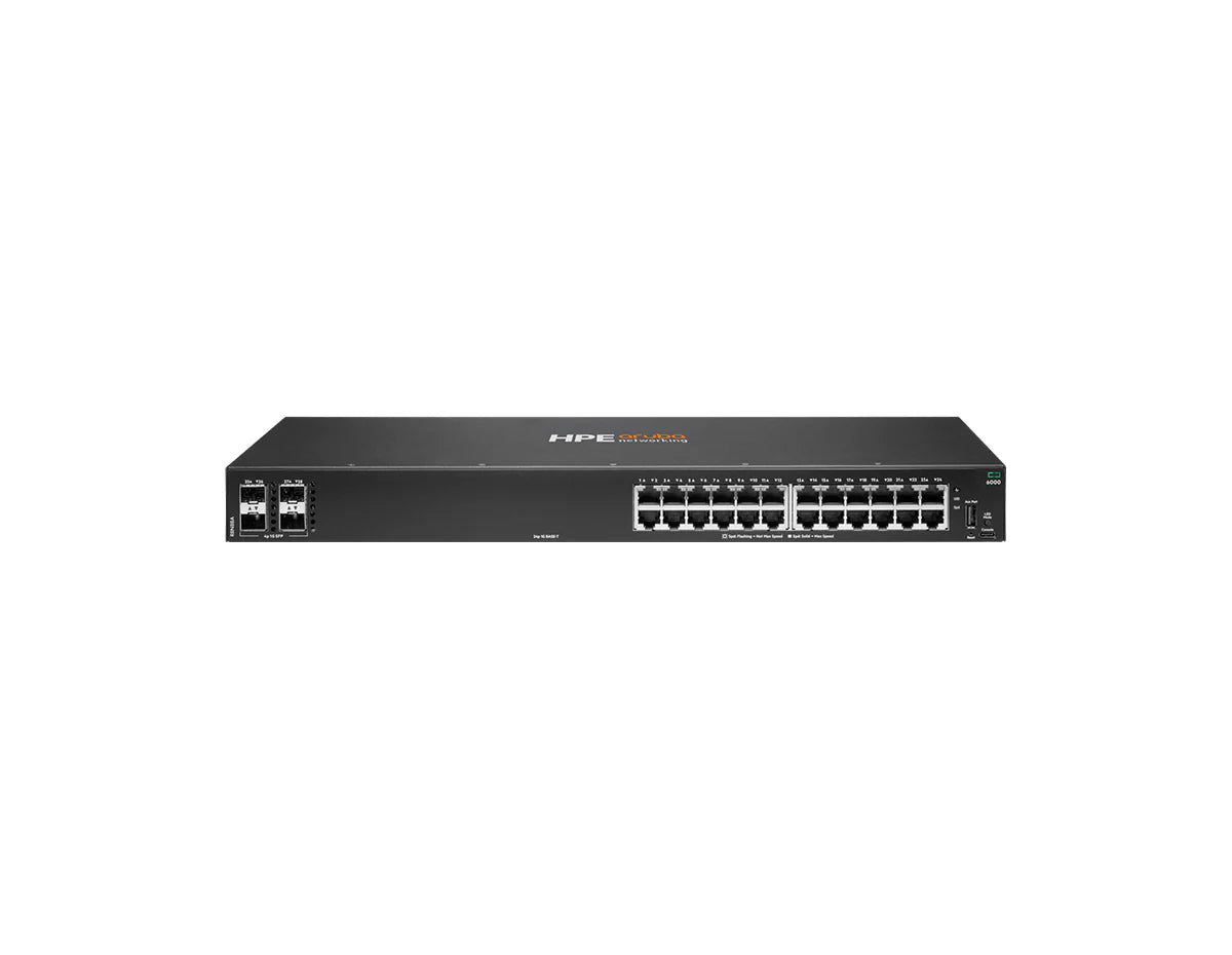 HPE Aruba Networking R8N88A 6000 24G 4SFP Switch